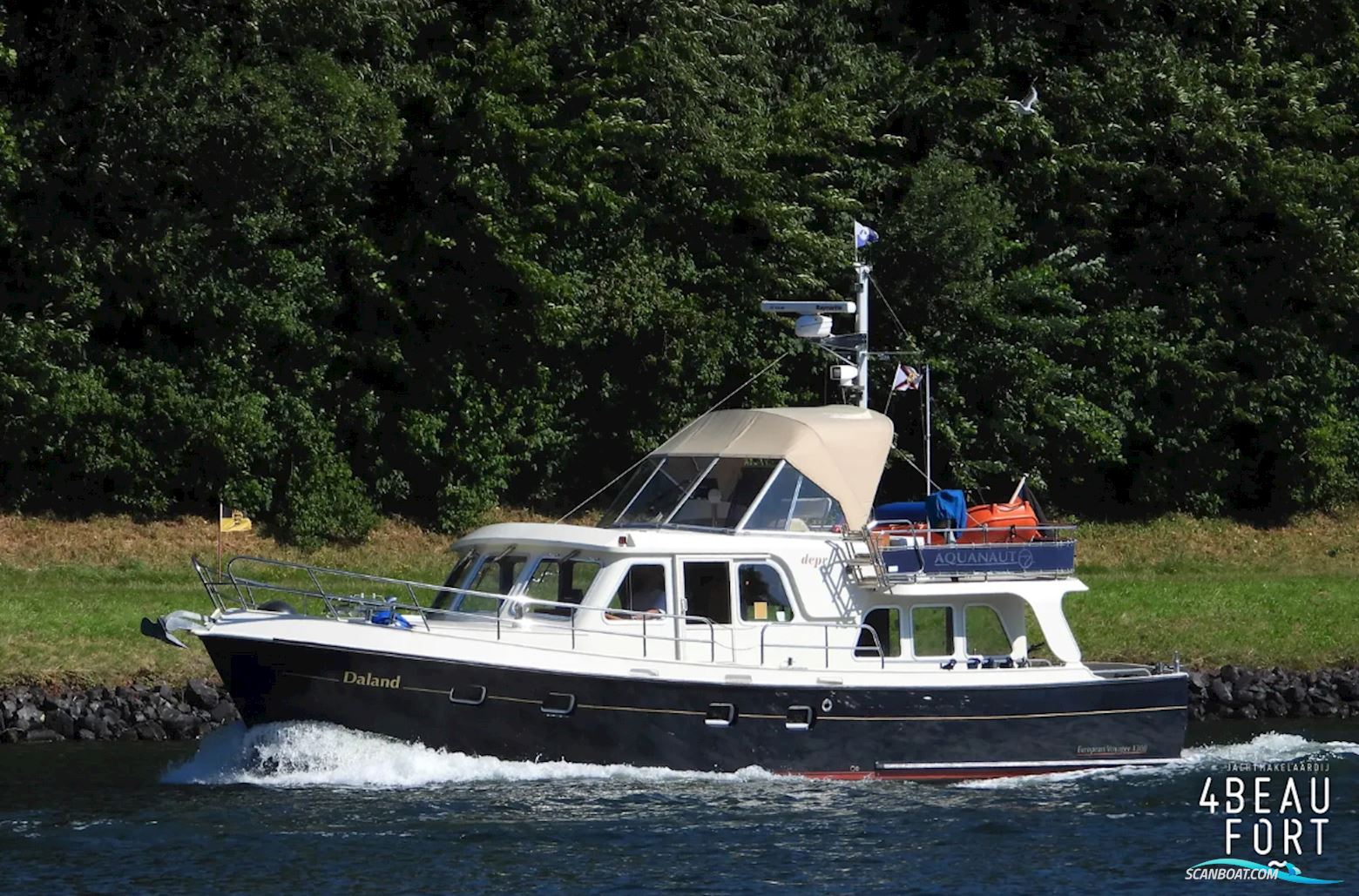 Aquanaut European Voyager 1300 Stabilisator Motorboot 2024, mit Perkins M225Ti motor, Niederlande