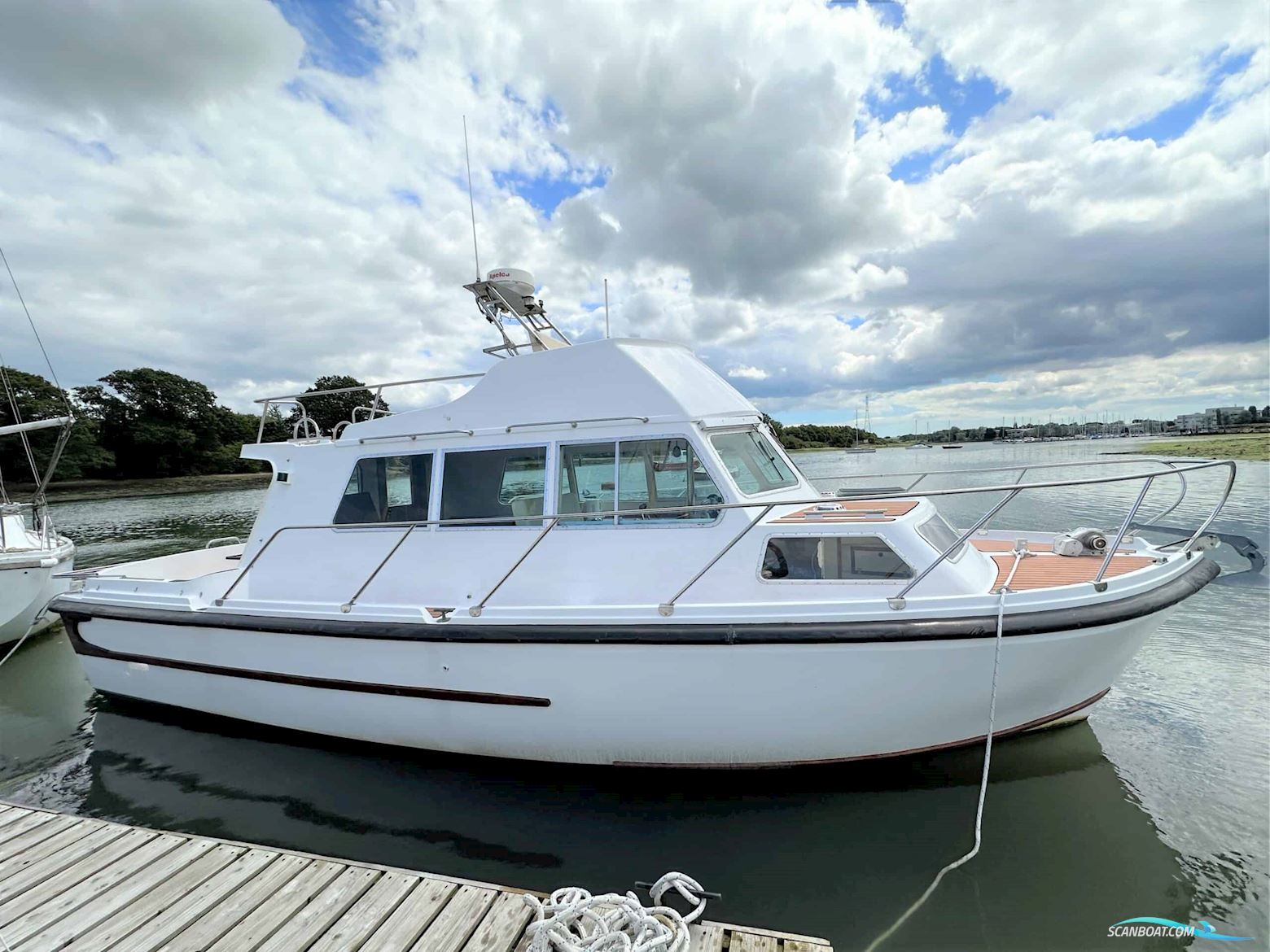 Aquastar 30 Motorboot 1981, mit Ford motor, England