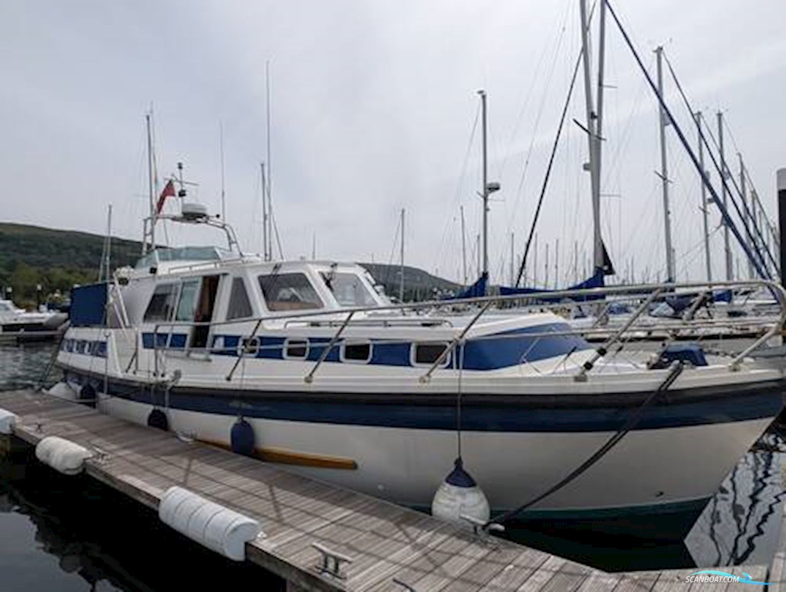 Aquastar 38 Aft Cabin Motorboot 1992, mit Volvo Tamd418 motor, England