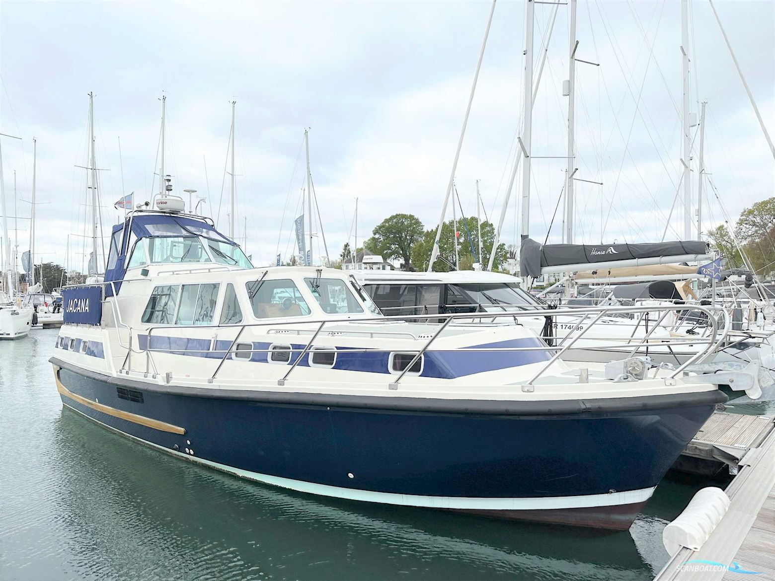 Aquastar 38 Ocean Ranger Motorboot 1988, mit Volvo motor, England