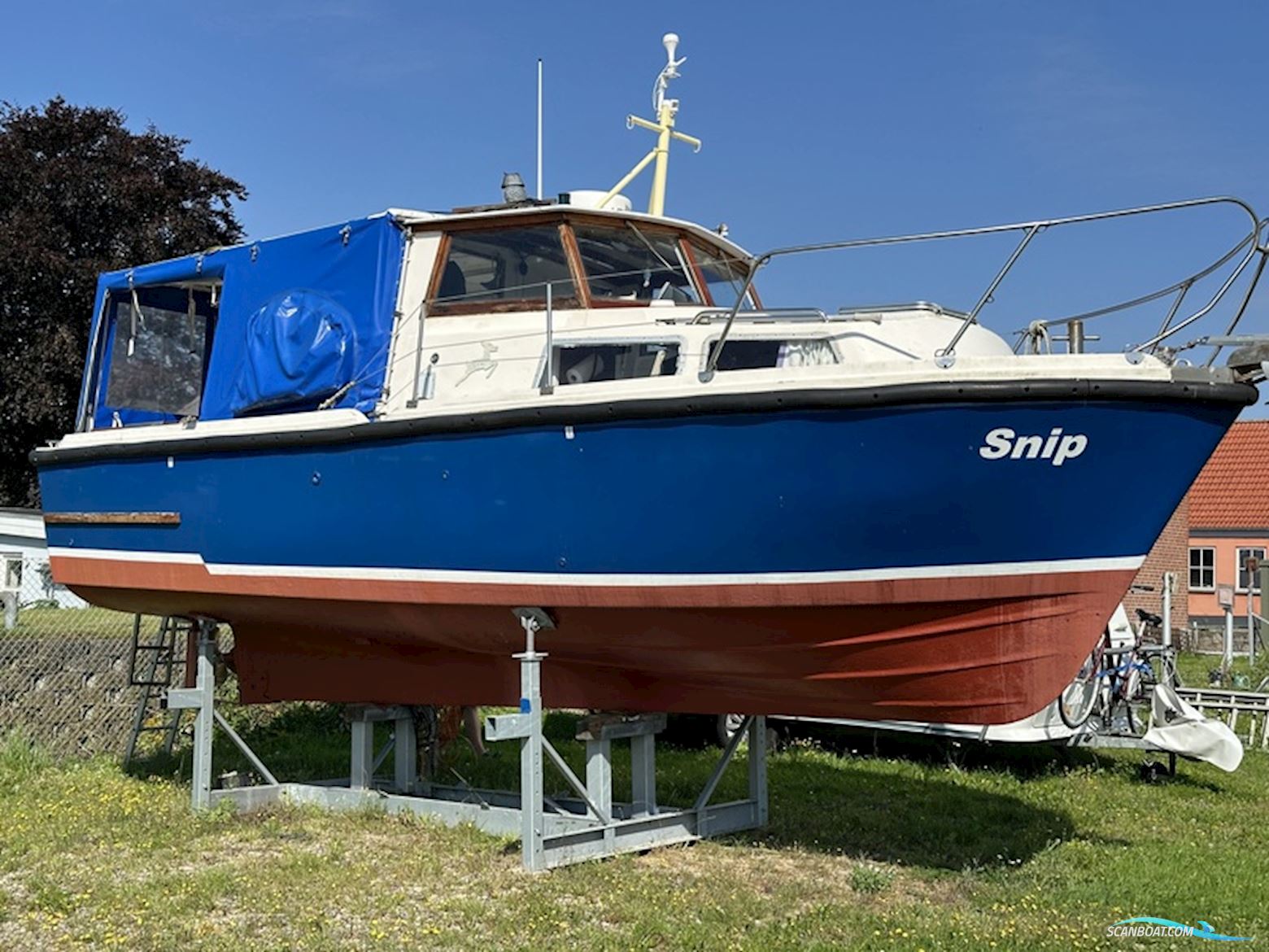 Aquastar Motorboot 1988, mit Ford
 motor, Dänemark