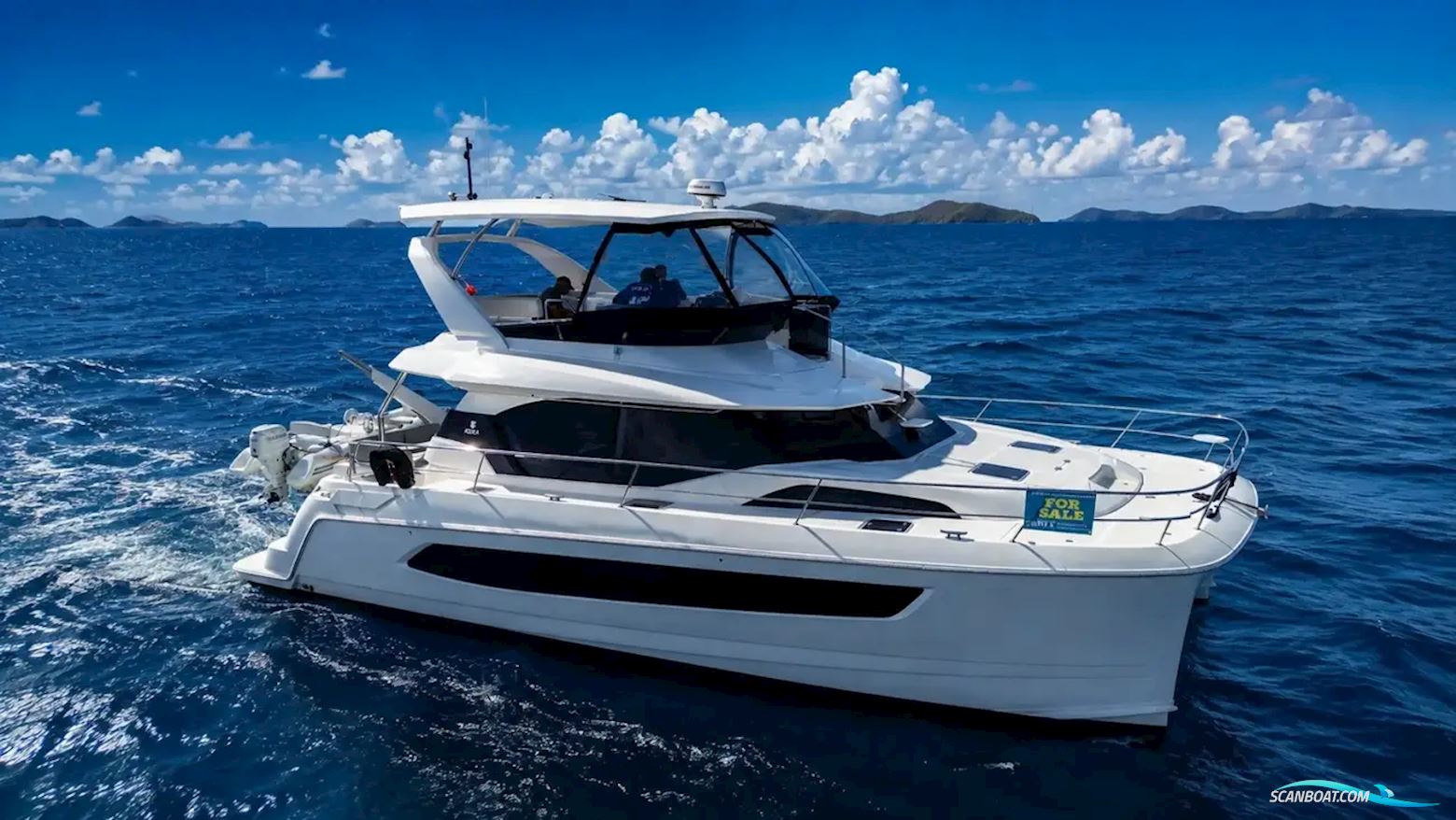 Aquila 44 Yacht Motorboot 2022, mit Volvo motor, Virgin Islands
