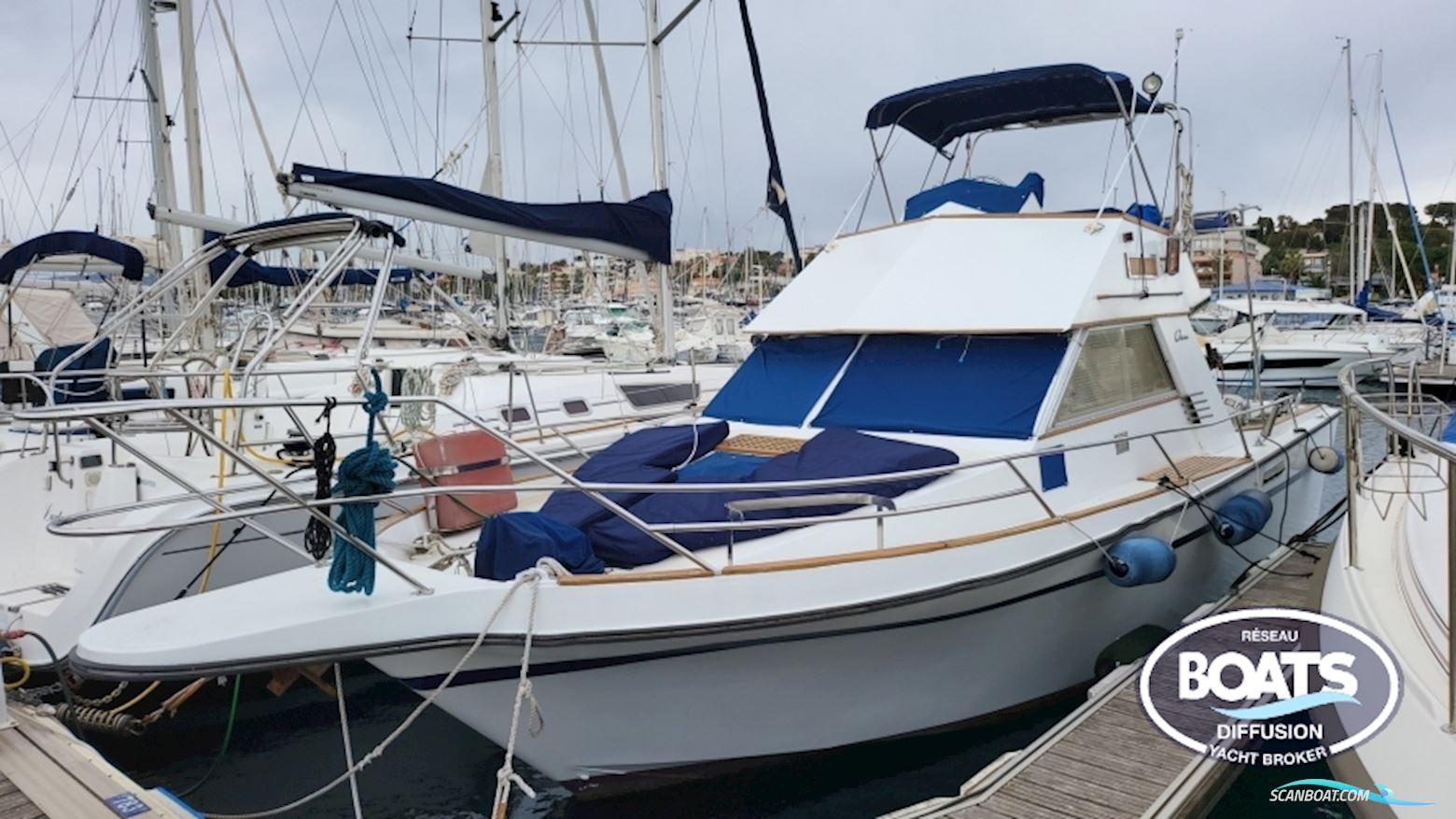 Arcoa 1030 Motorboot 1976, mit GM motor, Frankreich