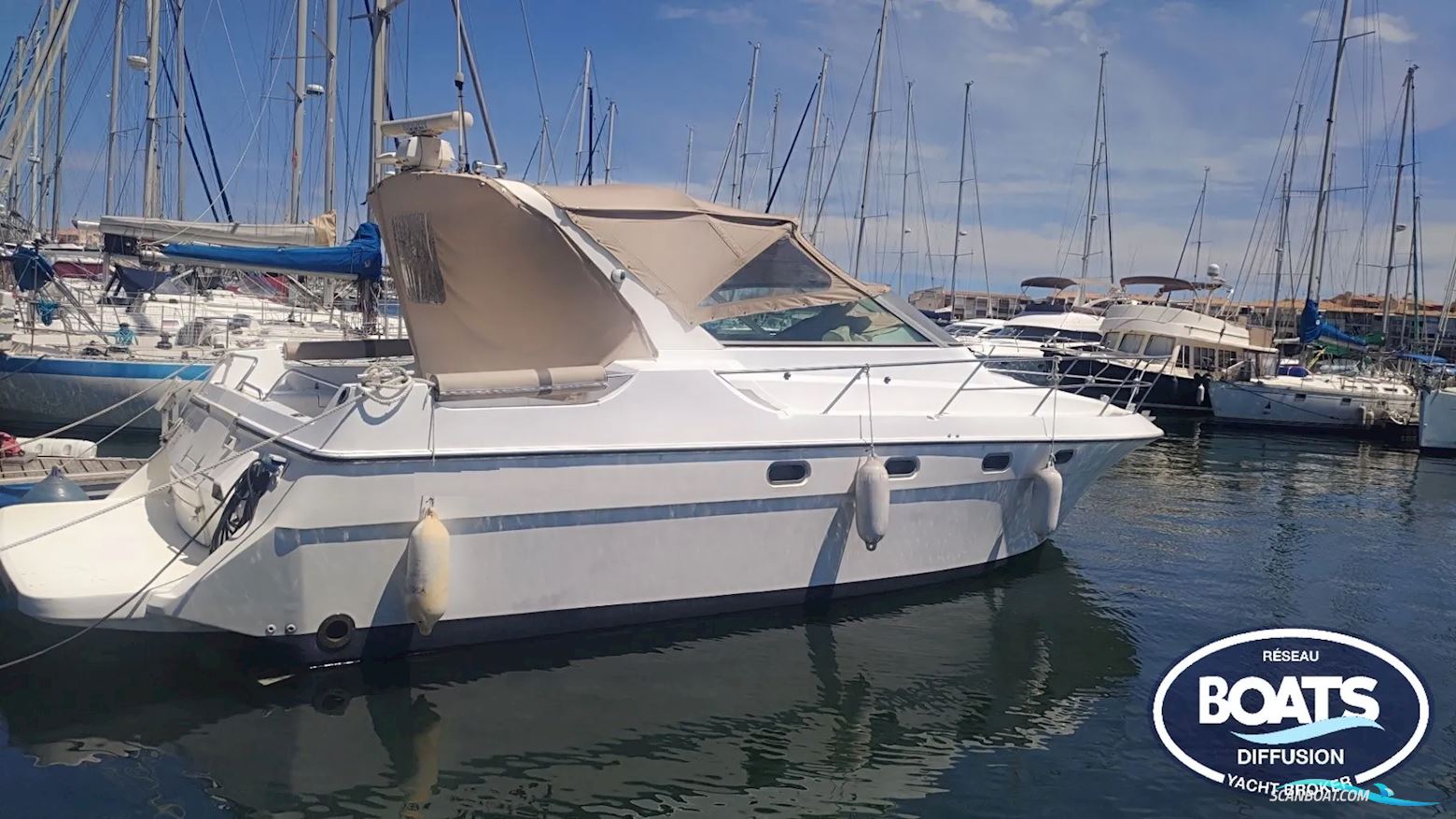 Arcoa 1127 Motorboot 1991, mit Iveco motor, Frankreich