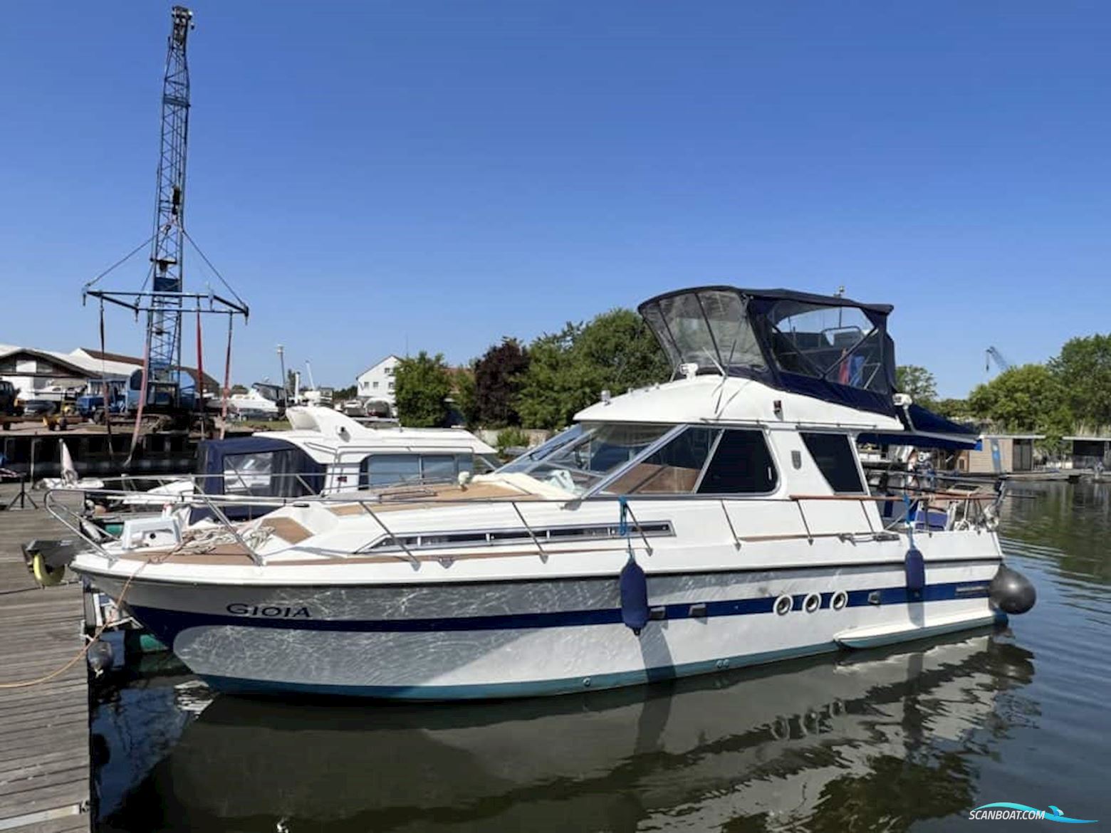 Argo 1200 Fly Motorboot 1981, mit Ford motor, Deutschland