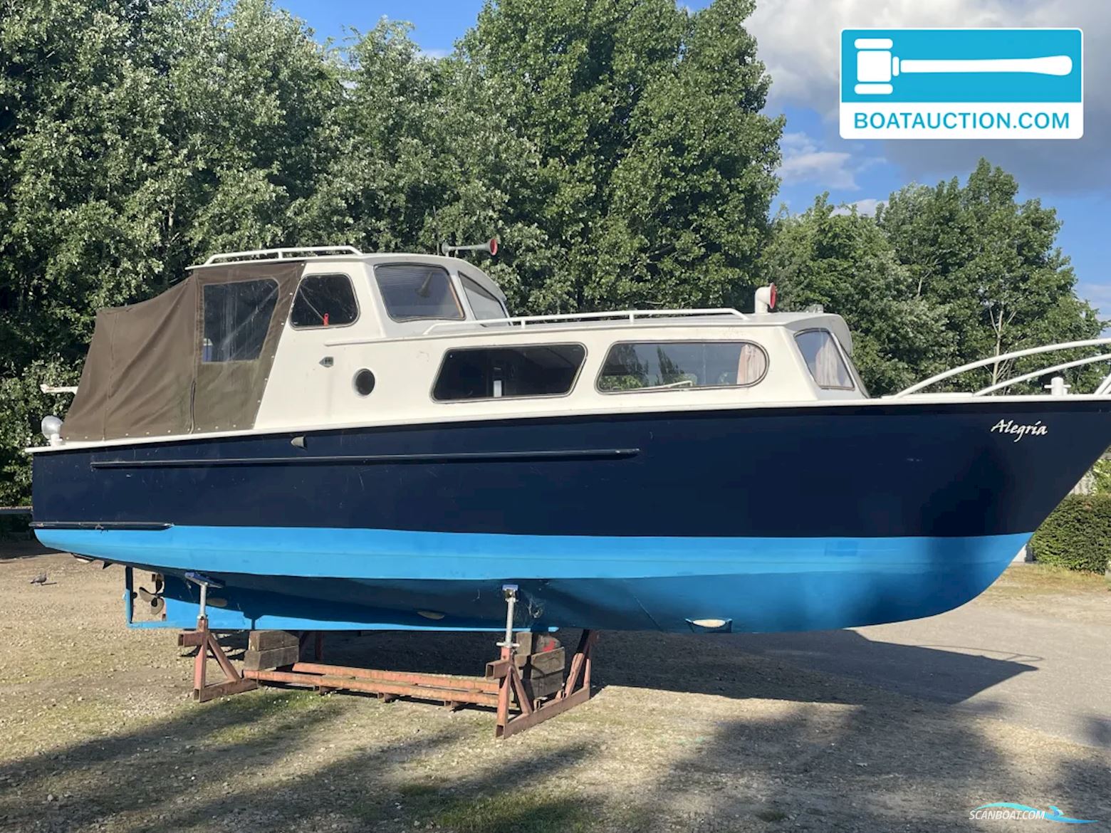 Ariadne Kruiser Motorboot 1974, mit Arona motor, Niederlande