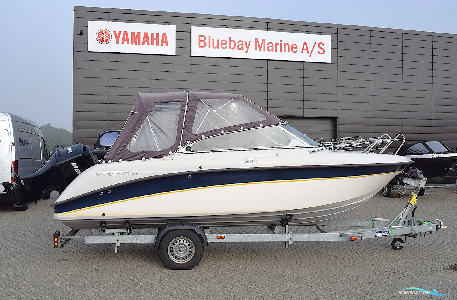 Askeladden 605 Explorer - 115 HK Mercury/Udstyr Motorboot 2006, mit Mercury 4-Takt motor, Dänemark