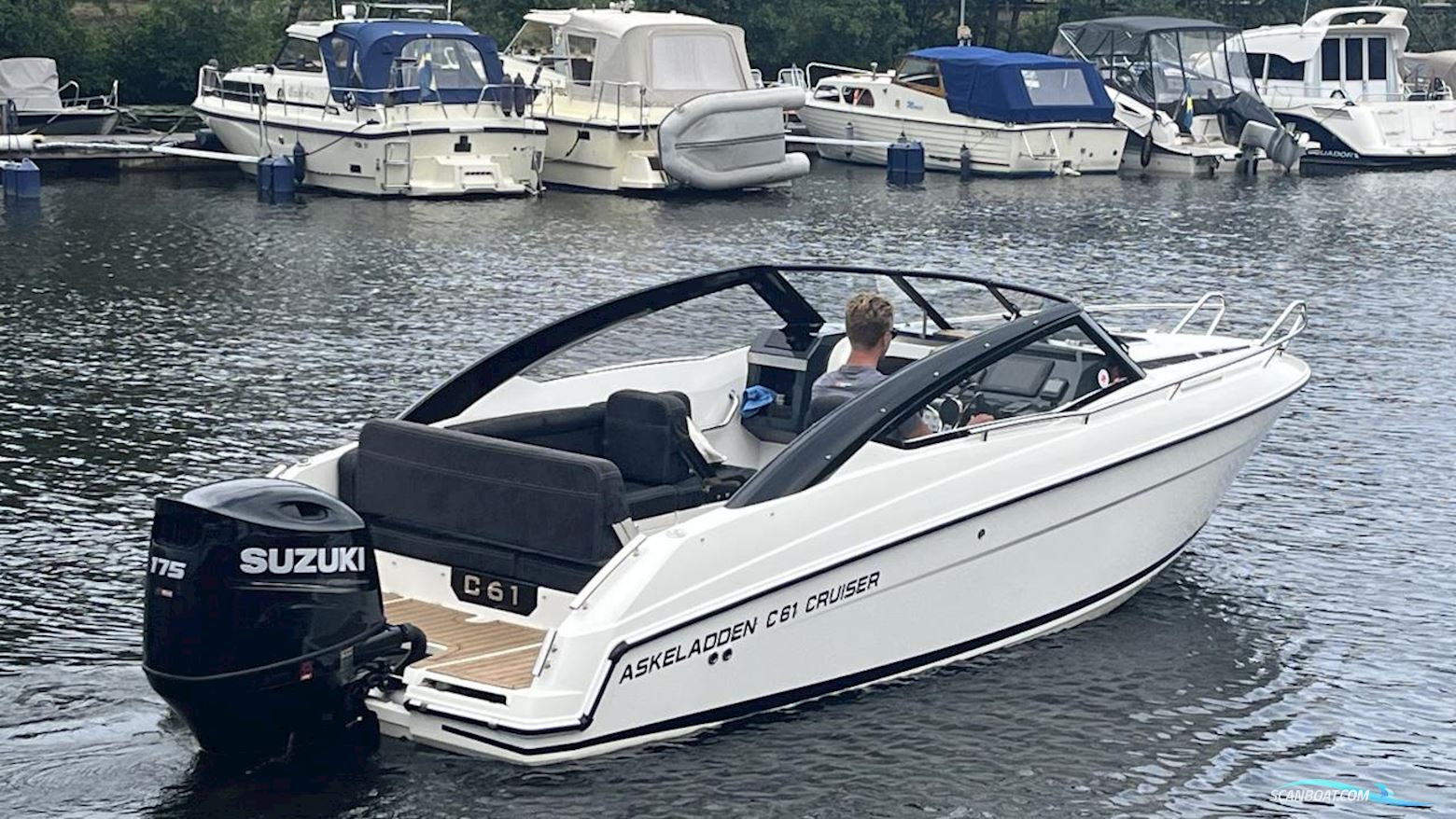 Askeladden C61 Cruiser Motorboot 2021, mit Suzuki motor, Sweden