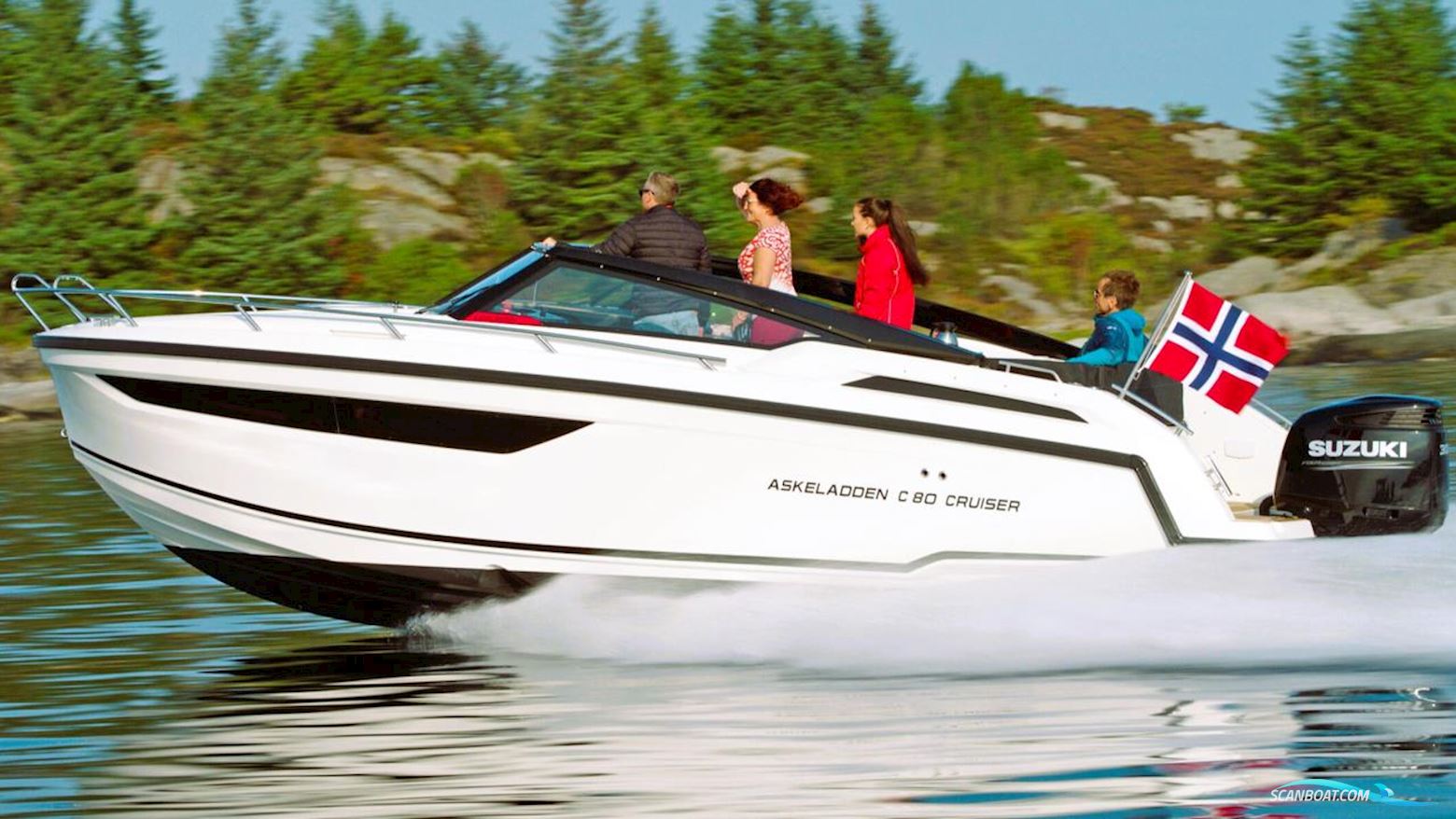 ASKELADDEN C80 Cruiser Motorboot 2023, mit Suzuki motor, Sweden