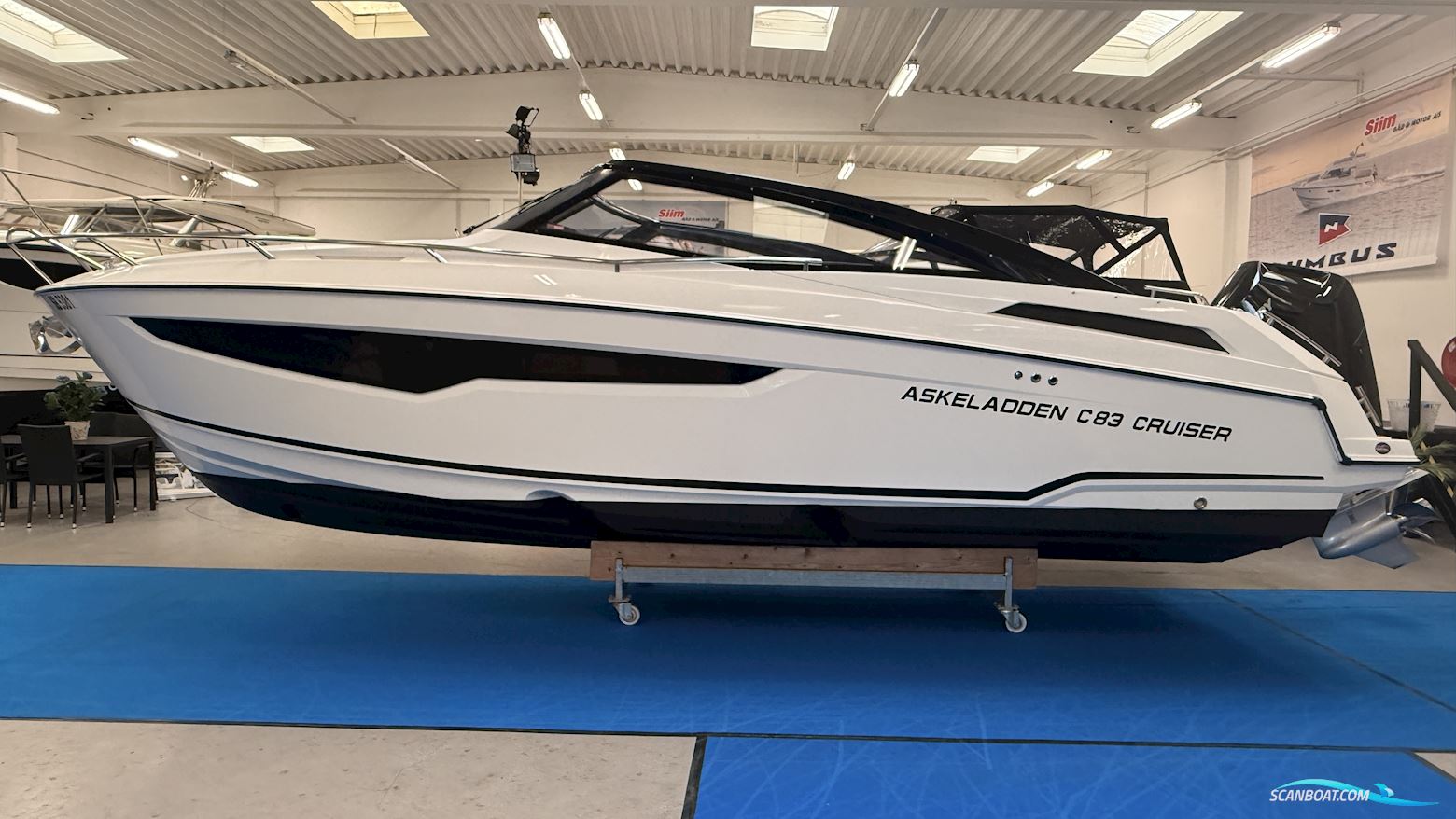 Askeladden C83 Cruiser Motorboot 2022, mit Mercury 350 hk V10 Verado motor, Dänemark