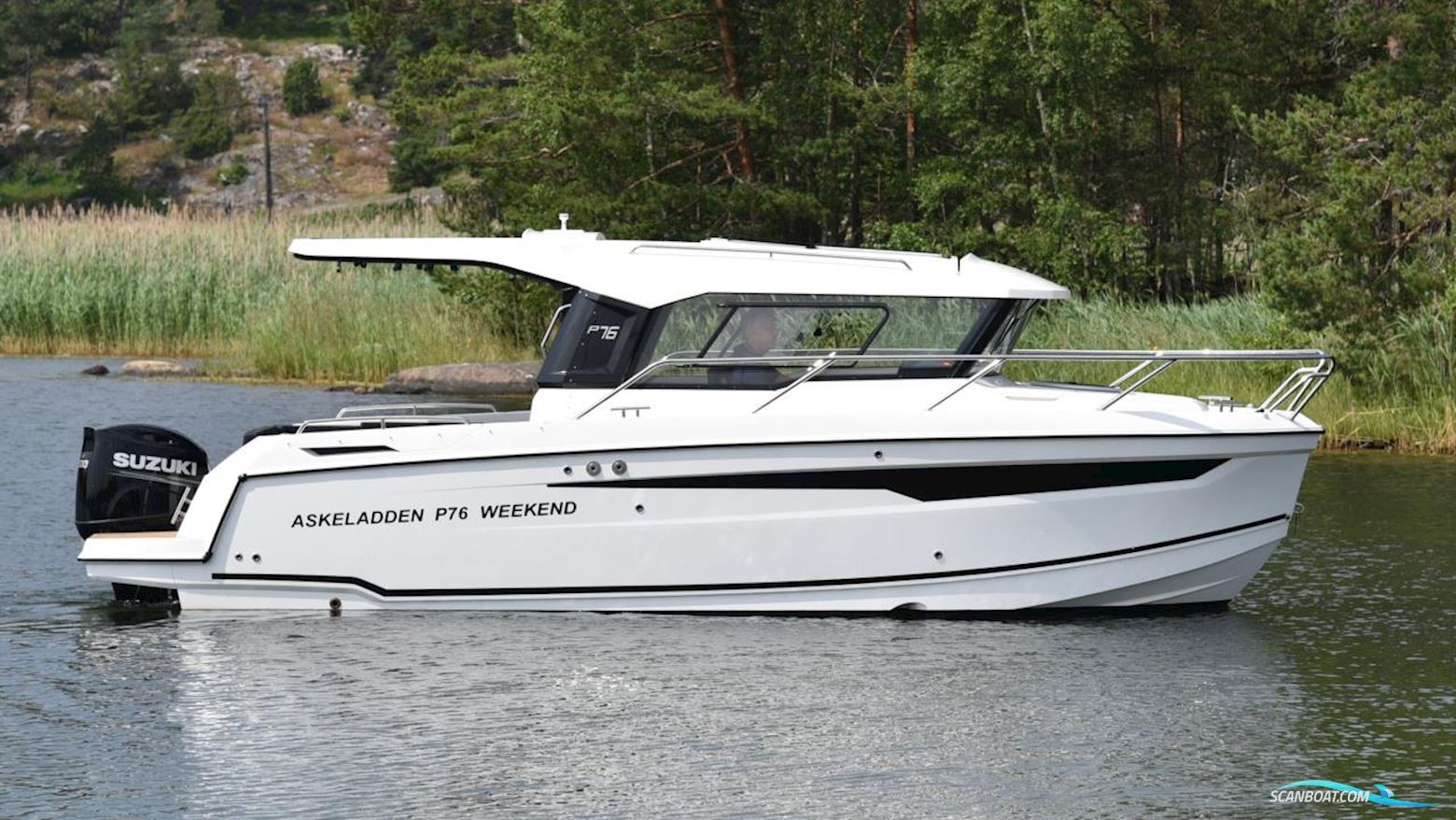 Askeladden P76 Weekend Motorboot 2020, mit Suzuki motor, Sweden