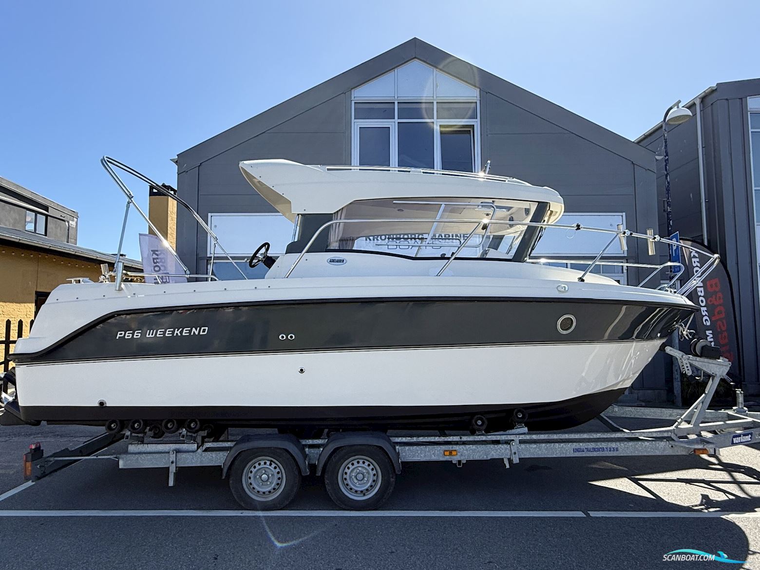 Askeladen P66 med trailer. SOLGT