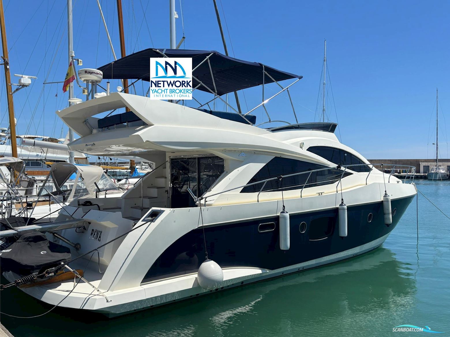 Astondoa 50 Fly Motorboot 2011, mit Cummins Qsc 8.3 Turbo motor, Spanien