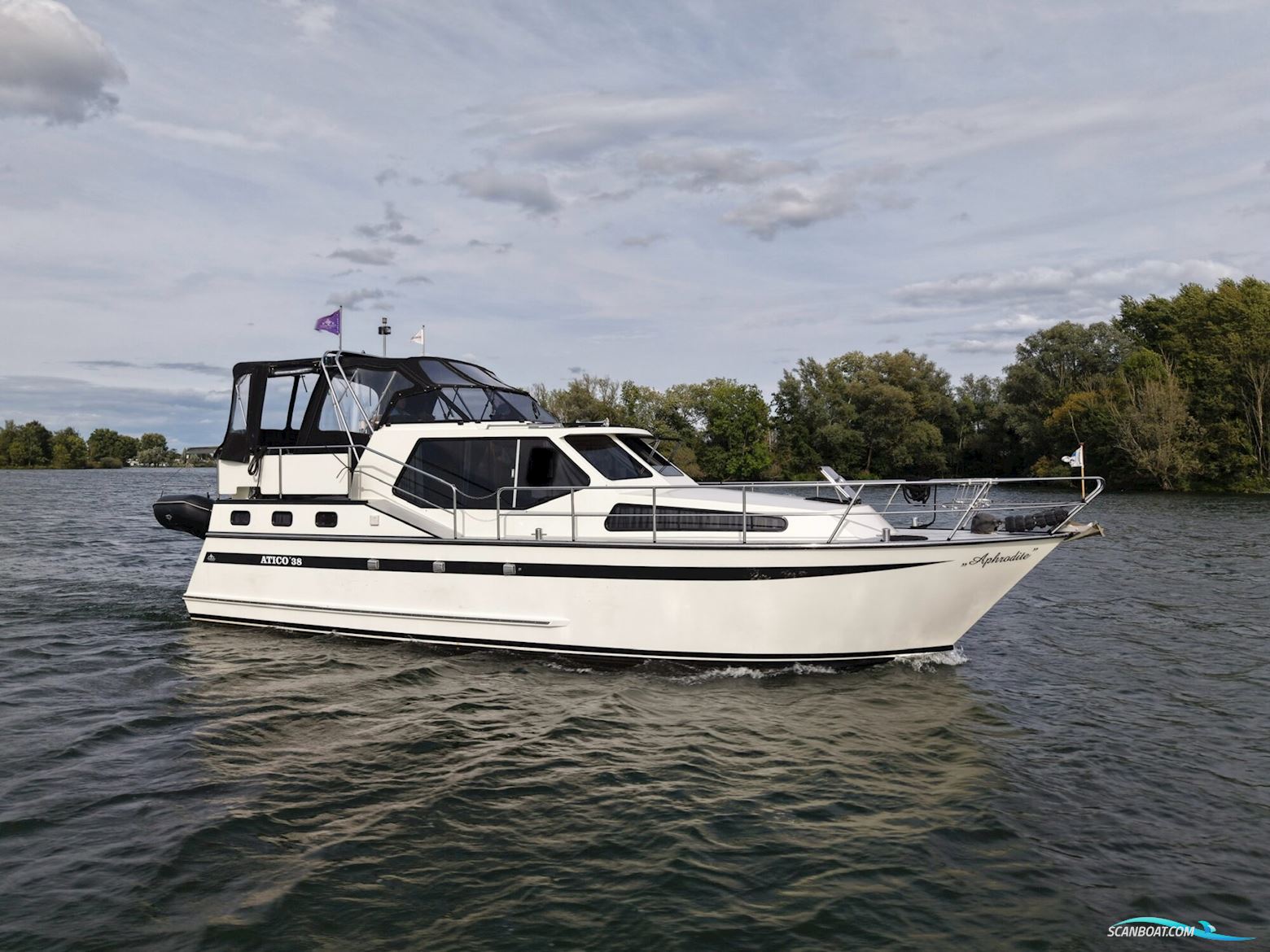 Atico 38 AK Motorboot 1993, mit Cummins C6. 685.9-M motor, Niederlande