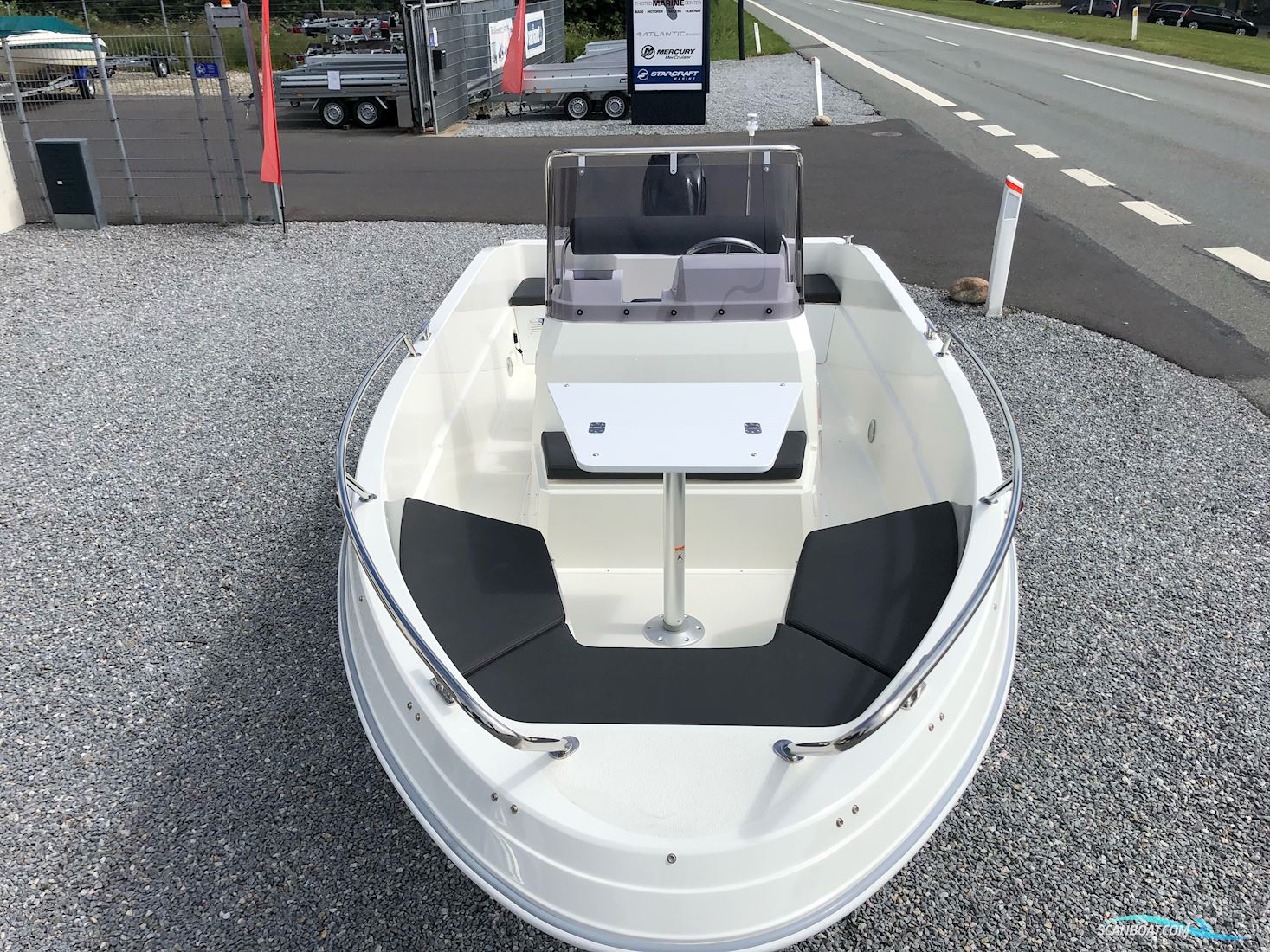 Atlantic 490 Open - Mercury F60 og Udstyr