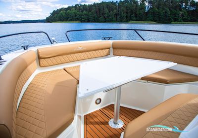 Atlantic 750 Open Med 250 HK Motorboot 2026, mit Mercury 250 motor, Dänemark