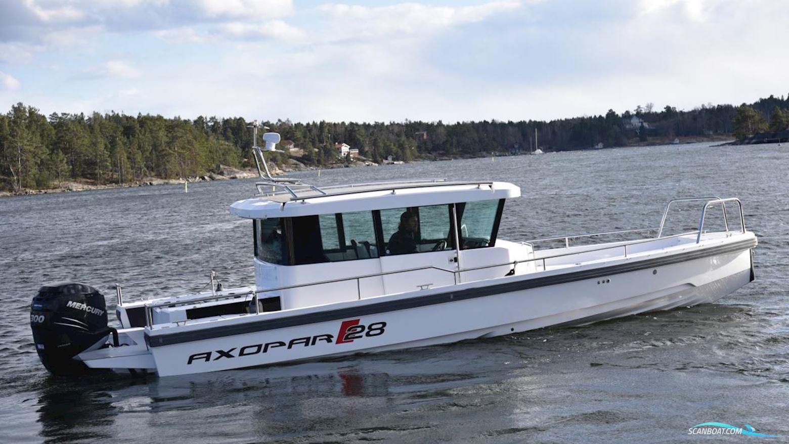 Axopar 28 Aft Cabin Motorboot 2017, mit Mercury motor, Sweden