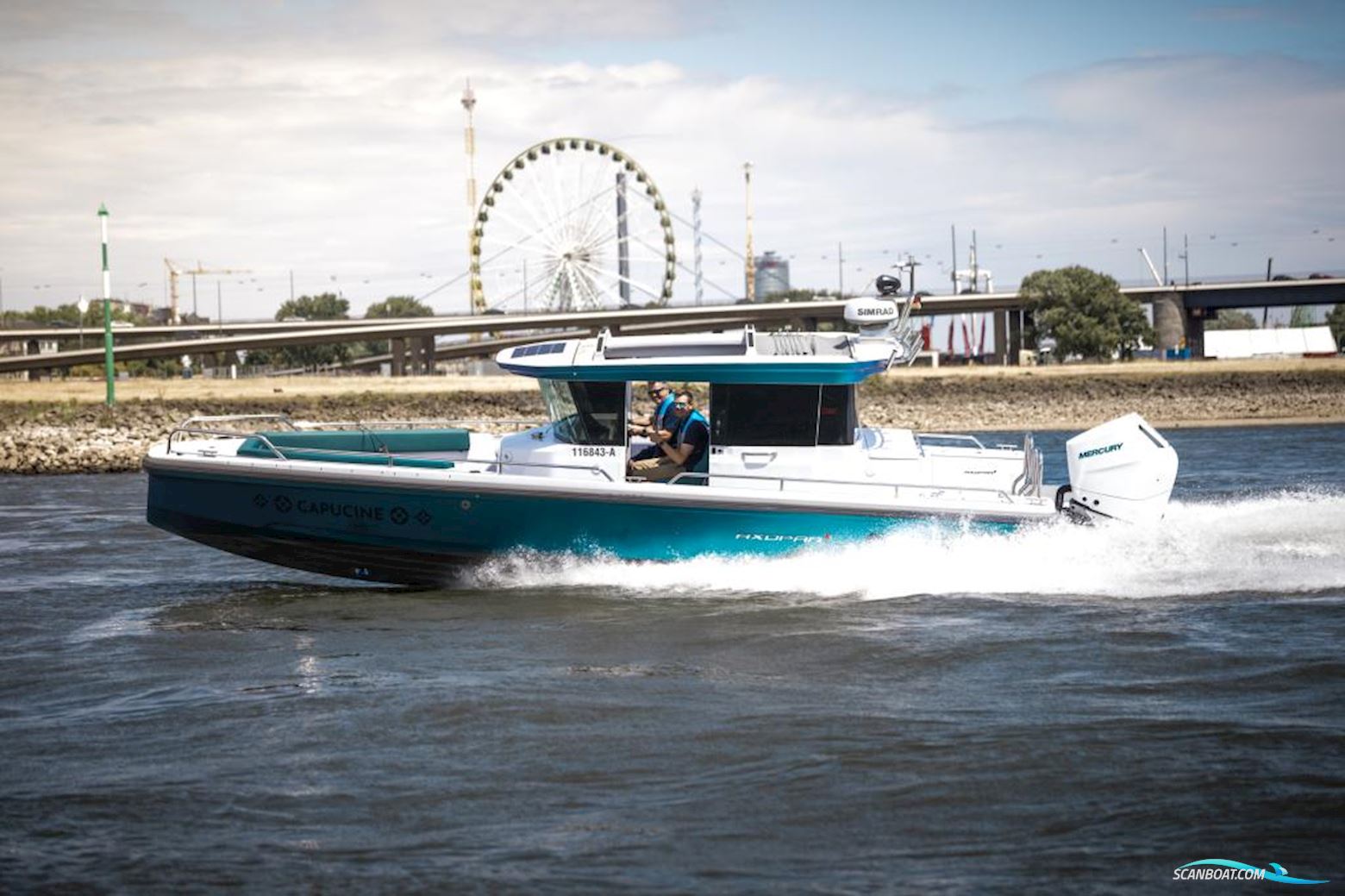 Axopar 28 Cabin - Wetbar Motorboot 2022, mit Mercury motor, Deutschland