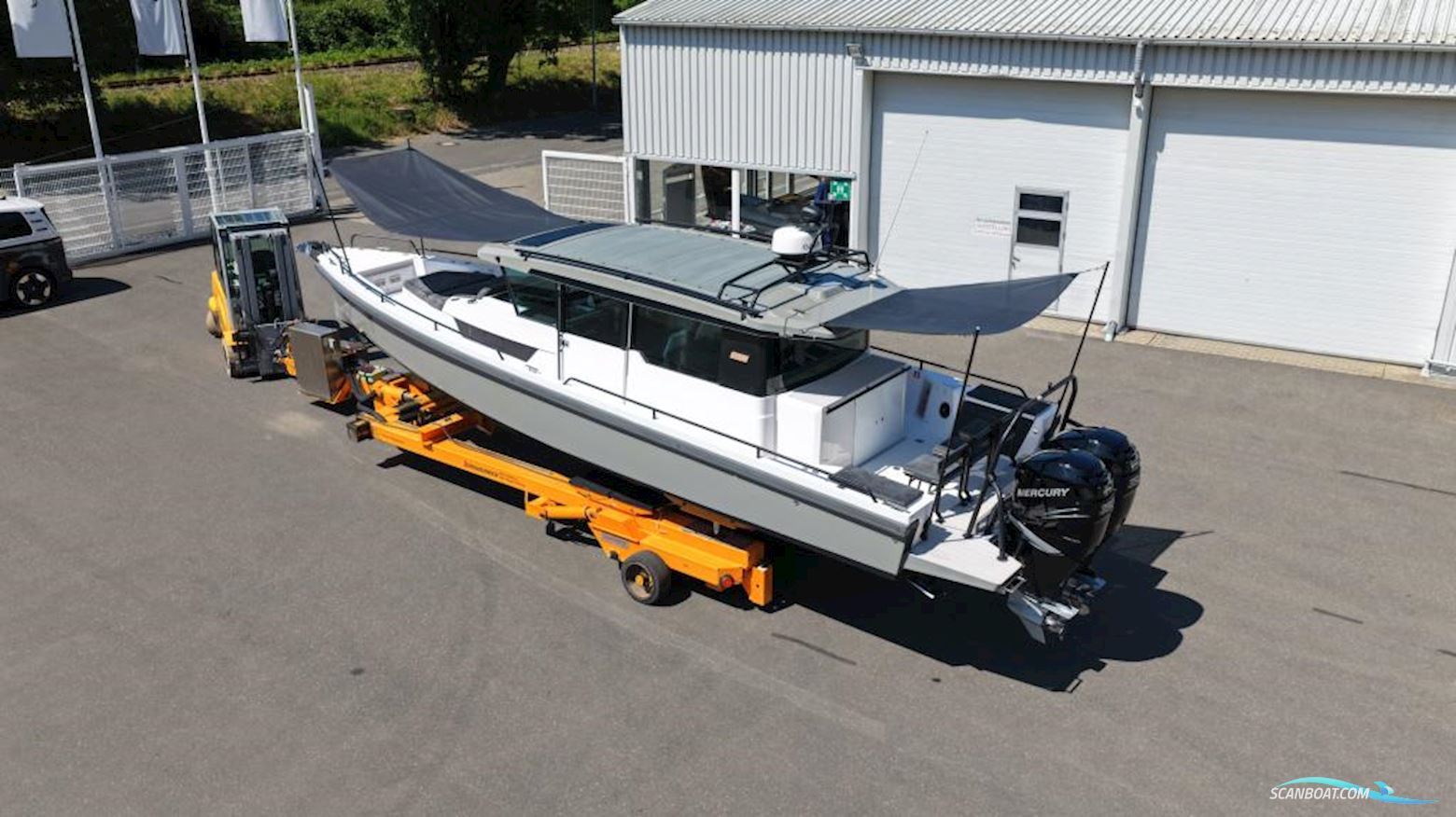 AXOPAR 37 Cross Cabin Motorboot 2018, mit Mercury Verado motor, Deutschland