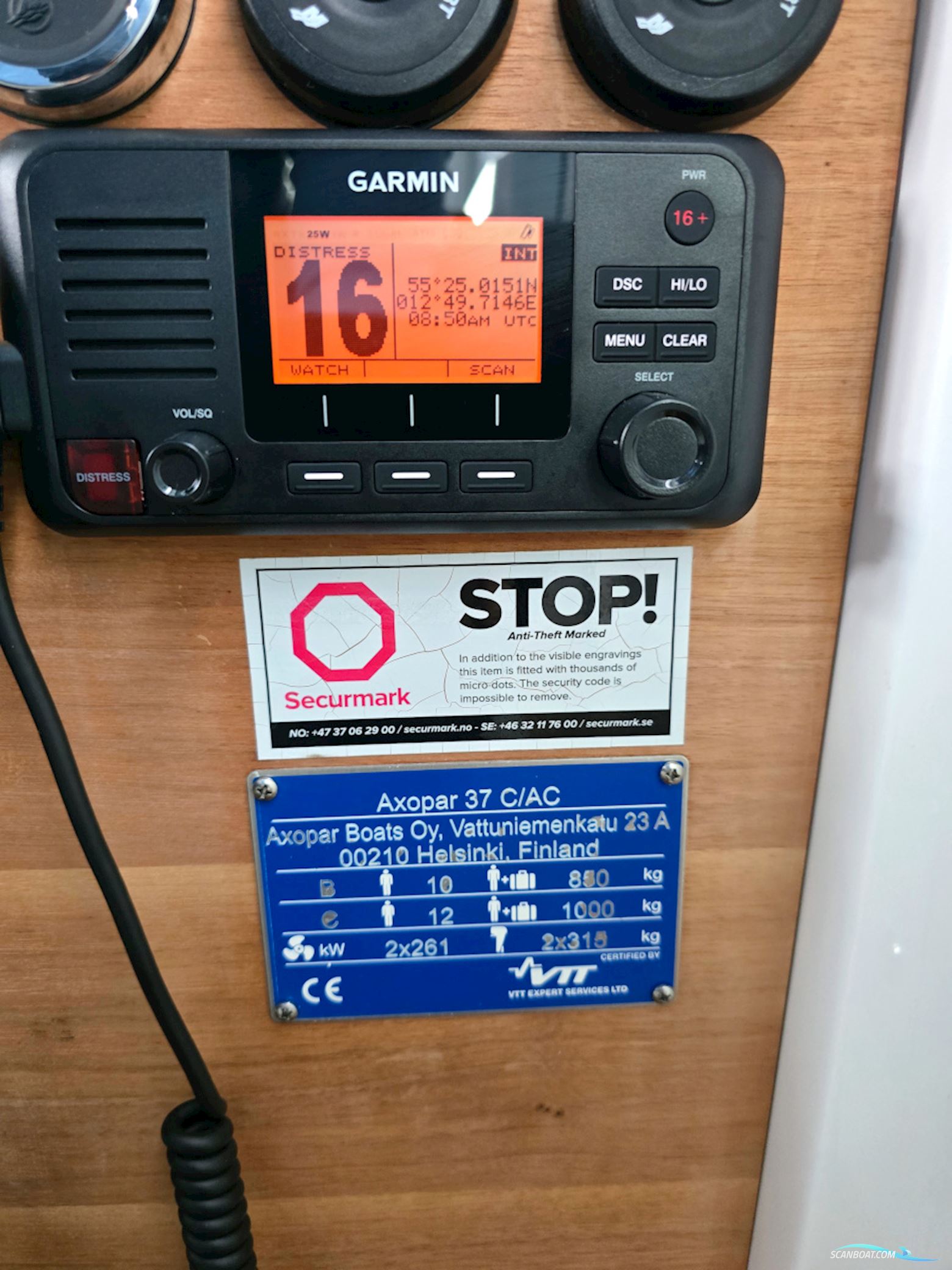 Axopar 37 XC Aft Cabin 2x300hk Mercury Verado XL