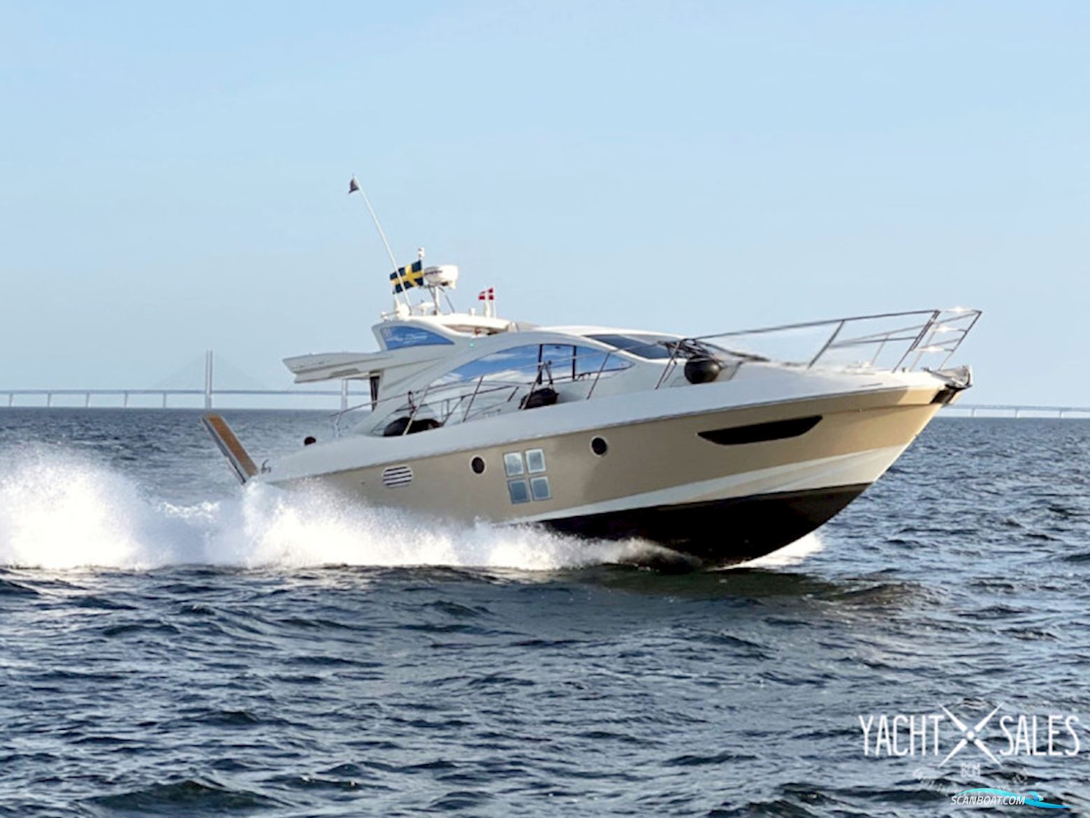 Azimut 43S Motorboot 2007, mit Ips 500 motor, Sweden