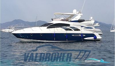 Azimut 50 Flybridge Motorboot 2005, mit Caterpillar C12 motor, Italien