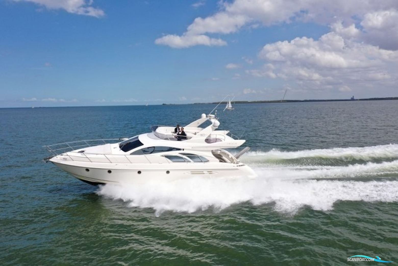 Azimut 50 Motorboot 2010, mit Caterpillar C12 motor, Griechenland