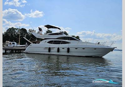 Azimut 52 Flybridge Motorboot 2001, mit Caterpillar motor, Sweden