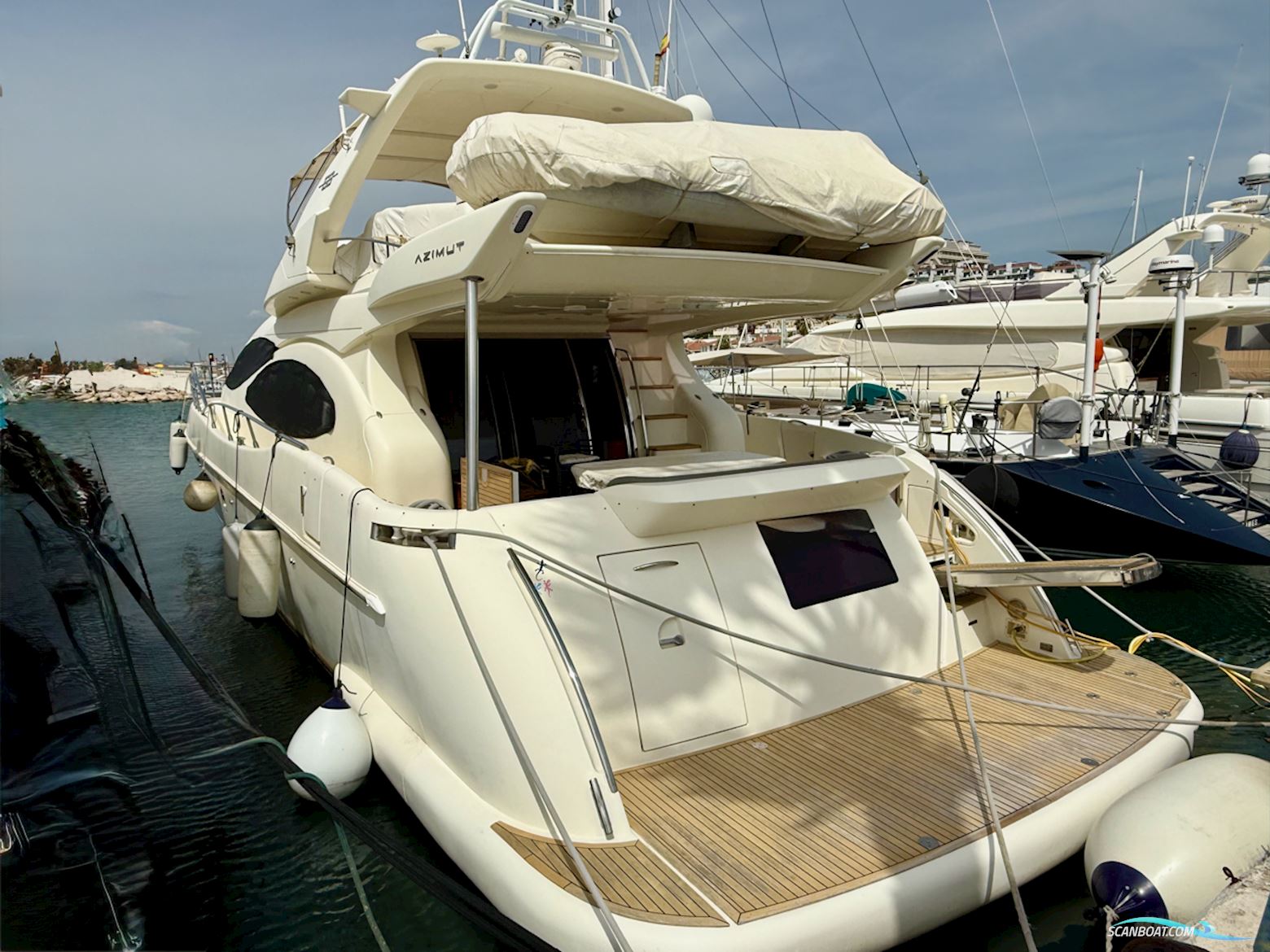 Azimut 68 Motorboot 2007, mit Man V12-1360 motor, Spanien