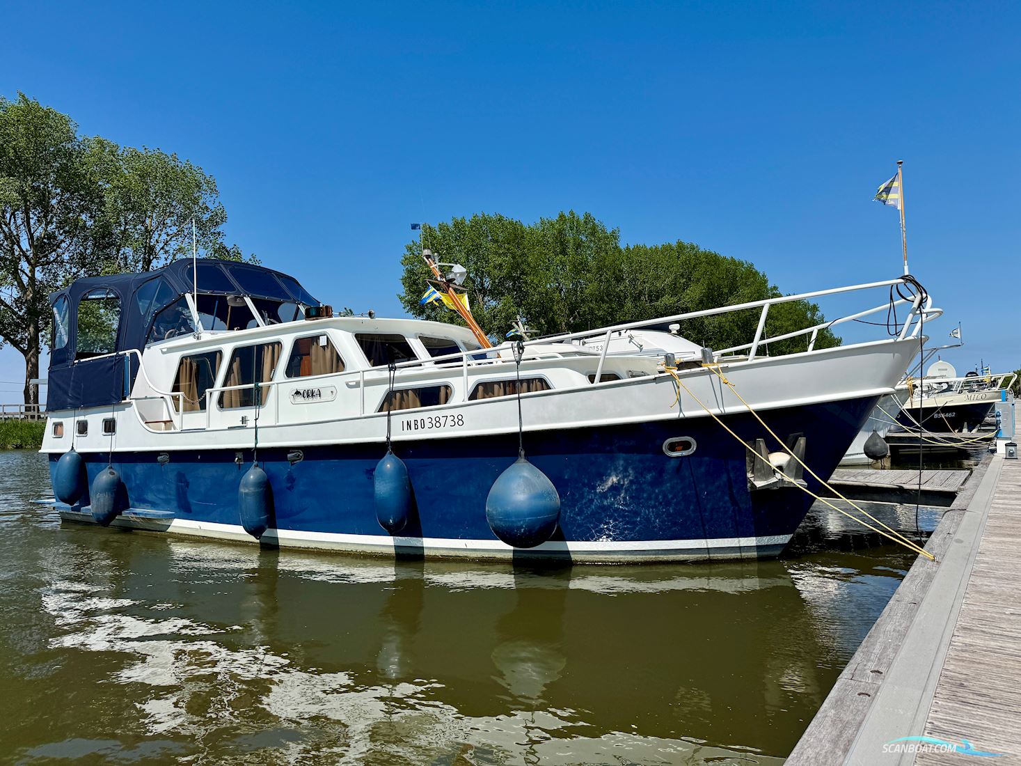 Babro Cruiser 1150 AK Motorboot 1990, mit Cummins motor, Belgien
