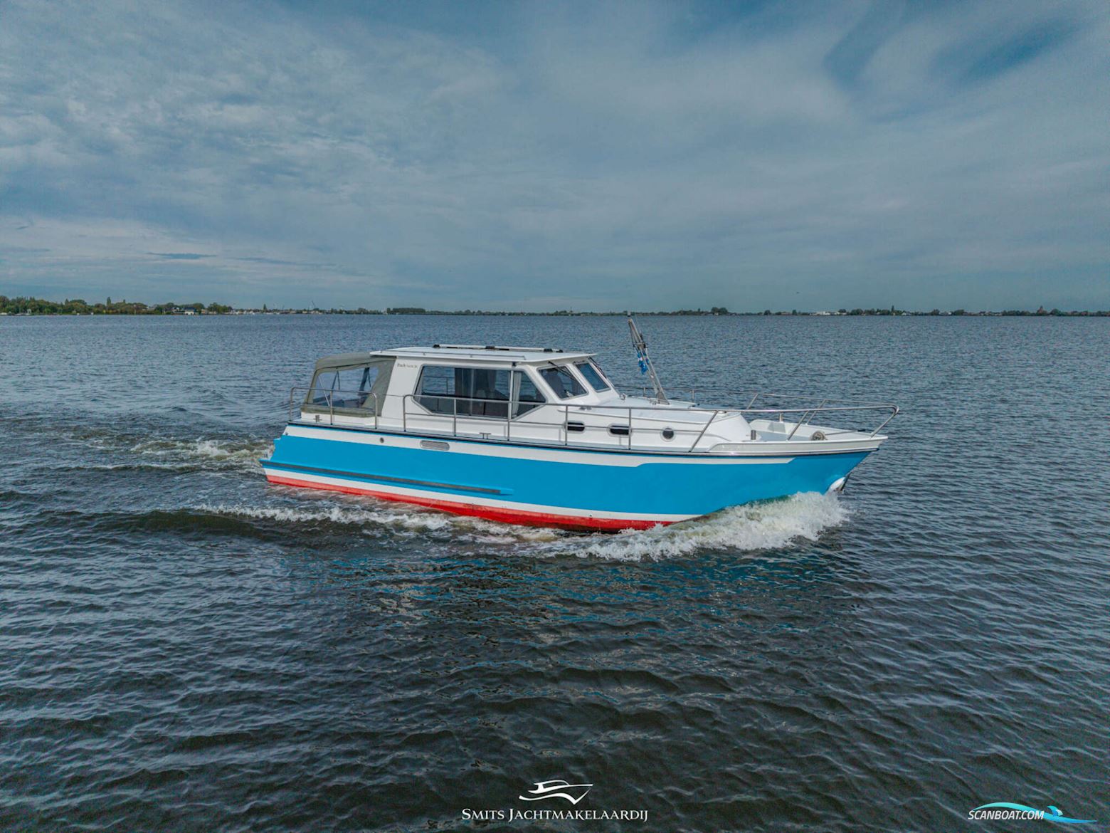 Bach Yacht 35 OK Spiegeldeur Motorboot 2005, mit Volvo diesel D2-75, motor, Niederlande
