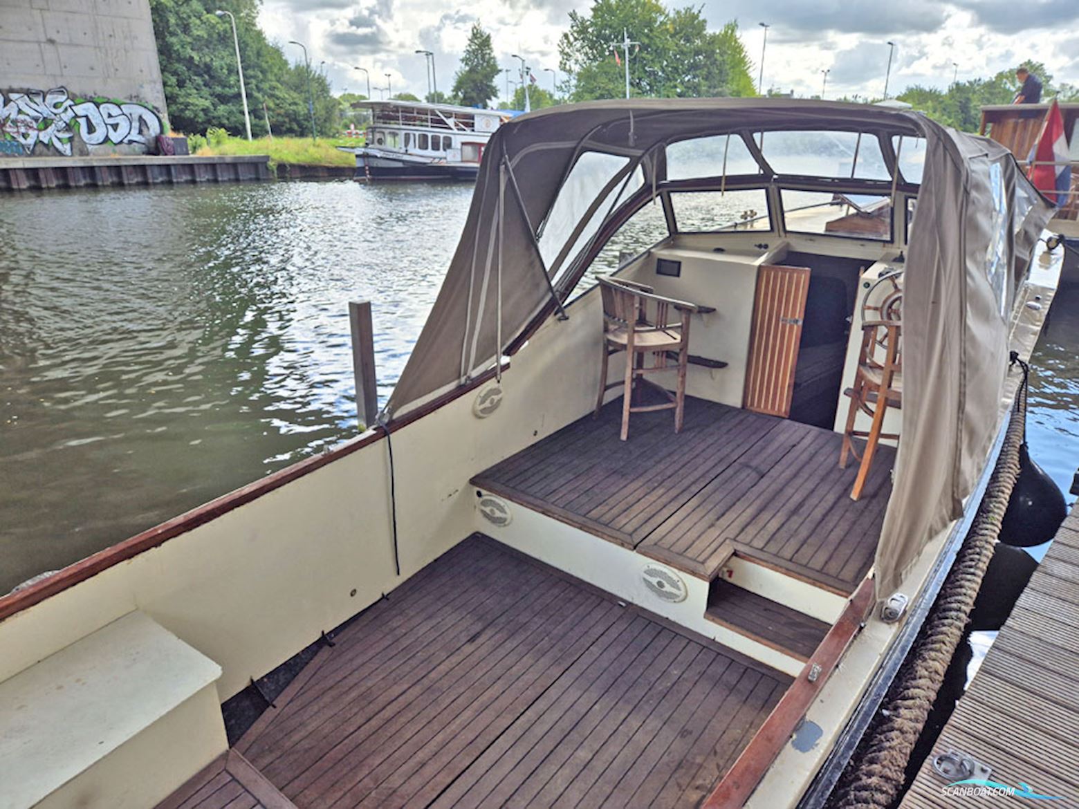 Bakdek Klassiek Motorjacht 11.30