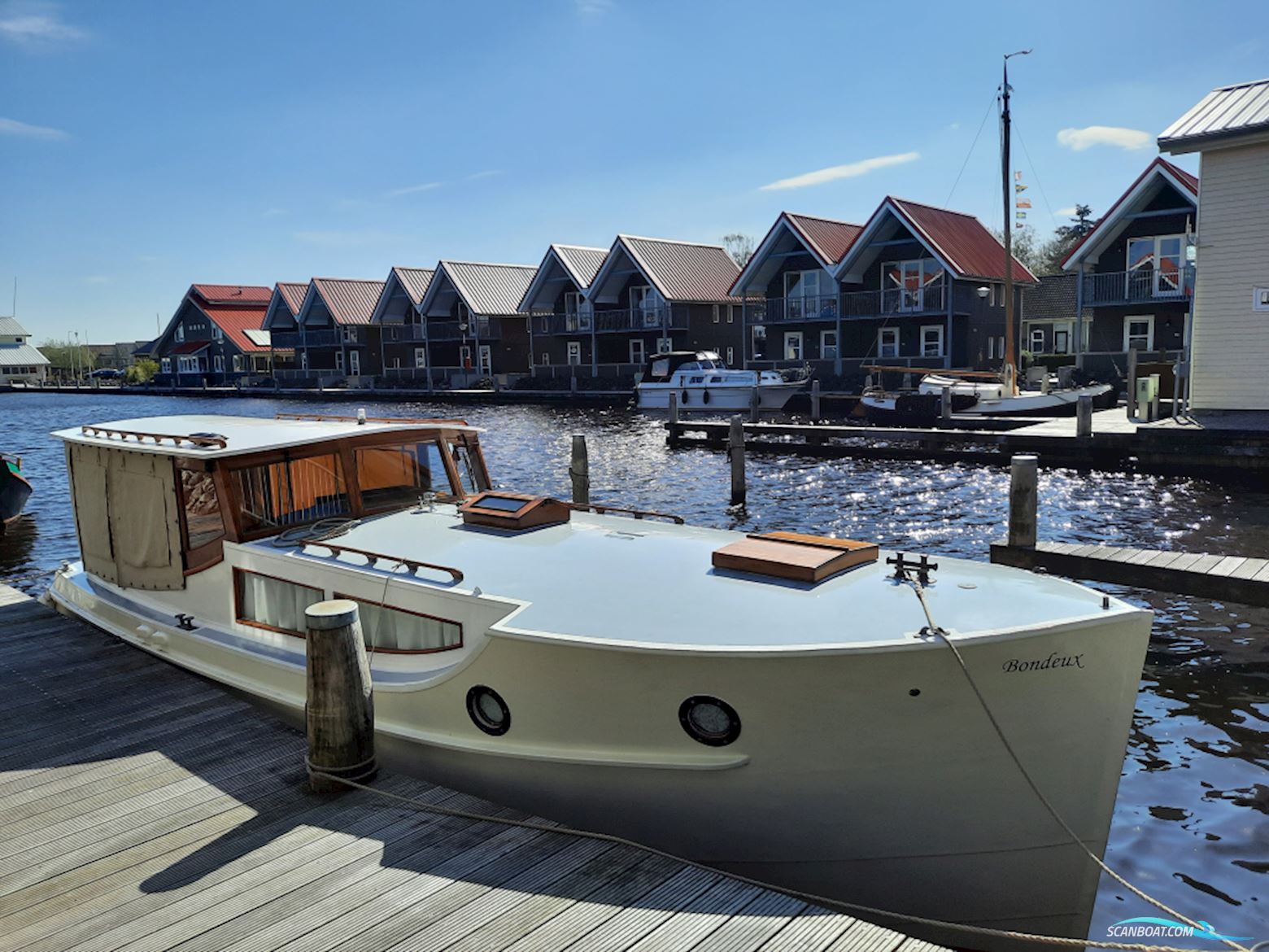 BAKDEKKER met koffer verlengd bakdek