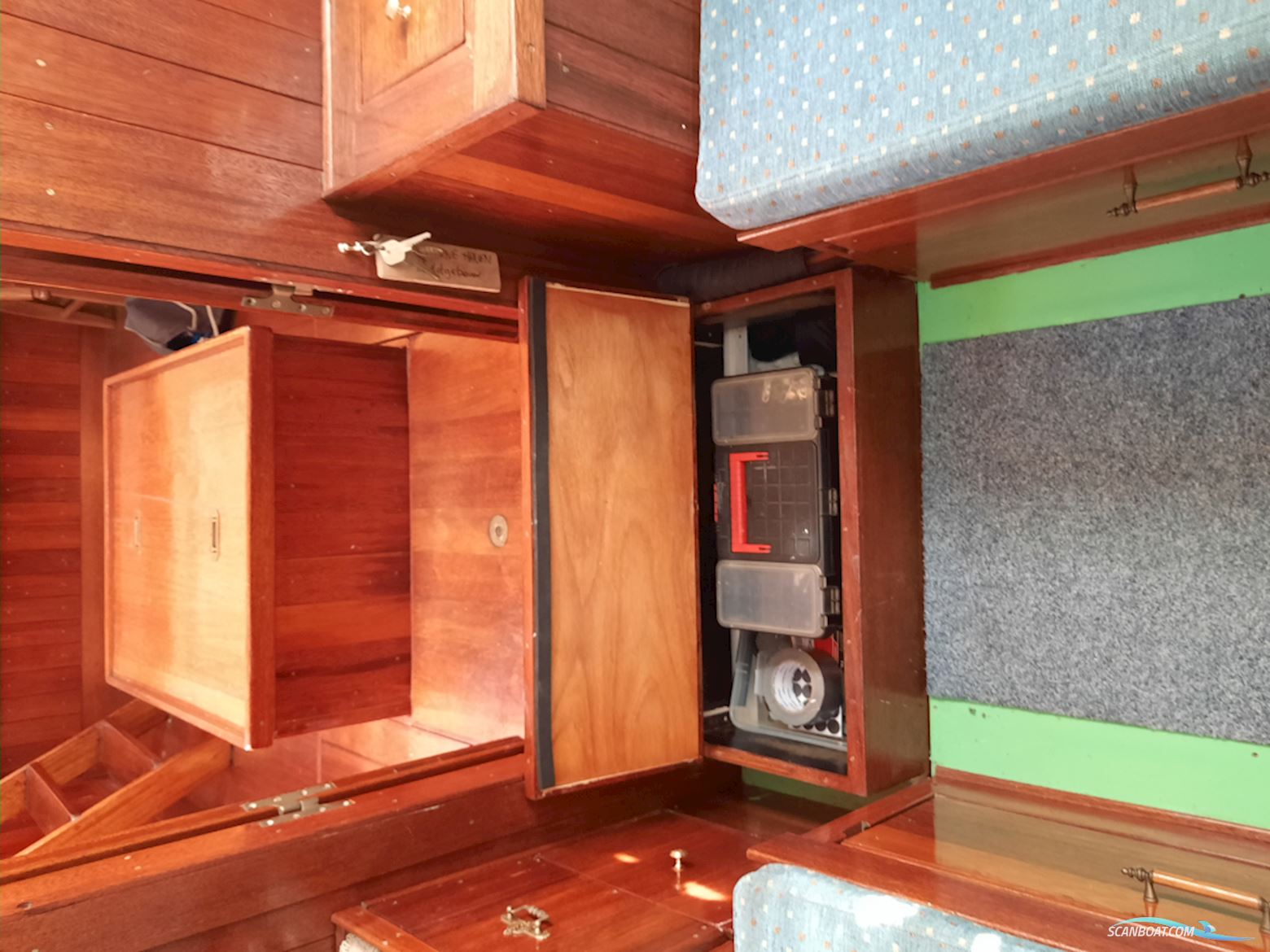 BAKDEKKER met koffer verlengd bakdek