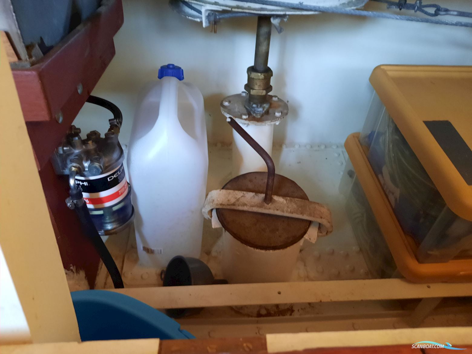Bakdekker Met Koffer Verlengd Bakdek
