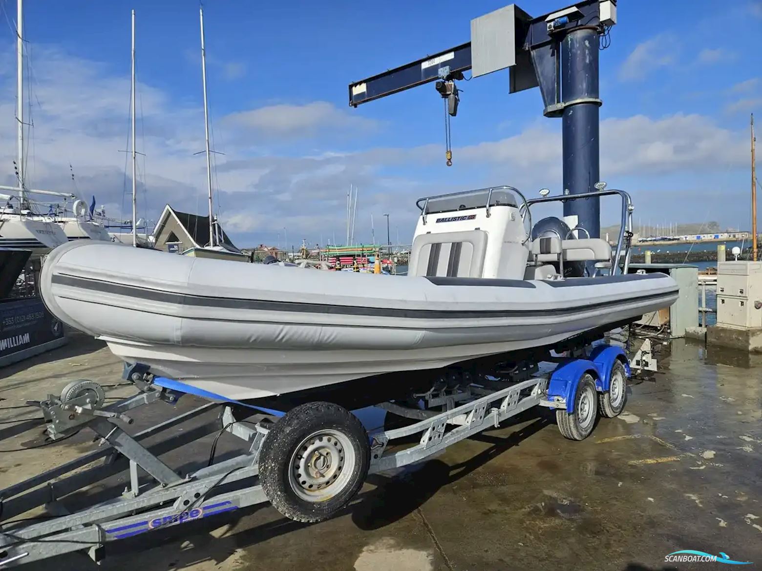 Ballistic 6.5 Motorboot 2017, mit Yamaha motor, Irland
