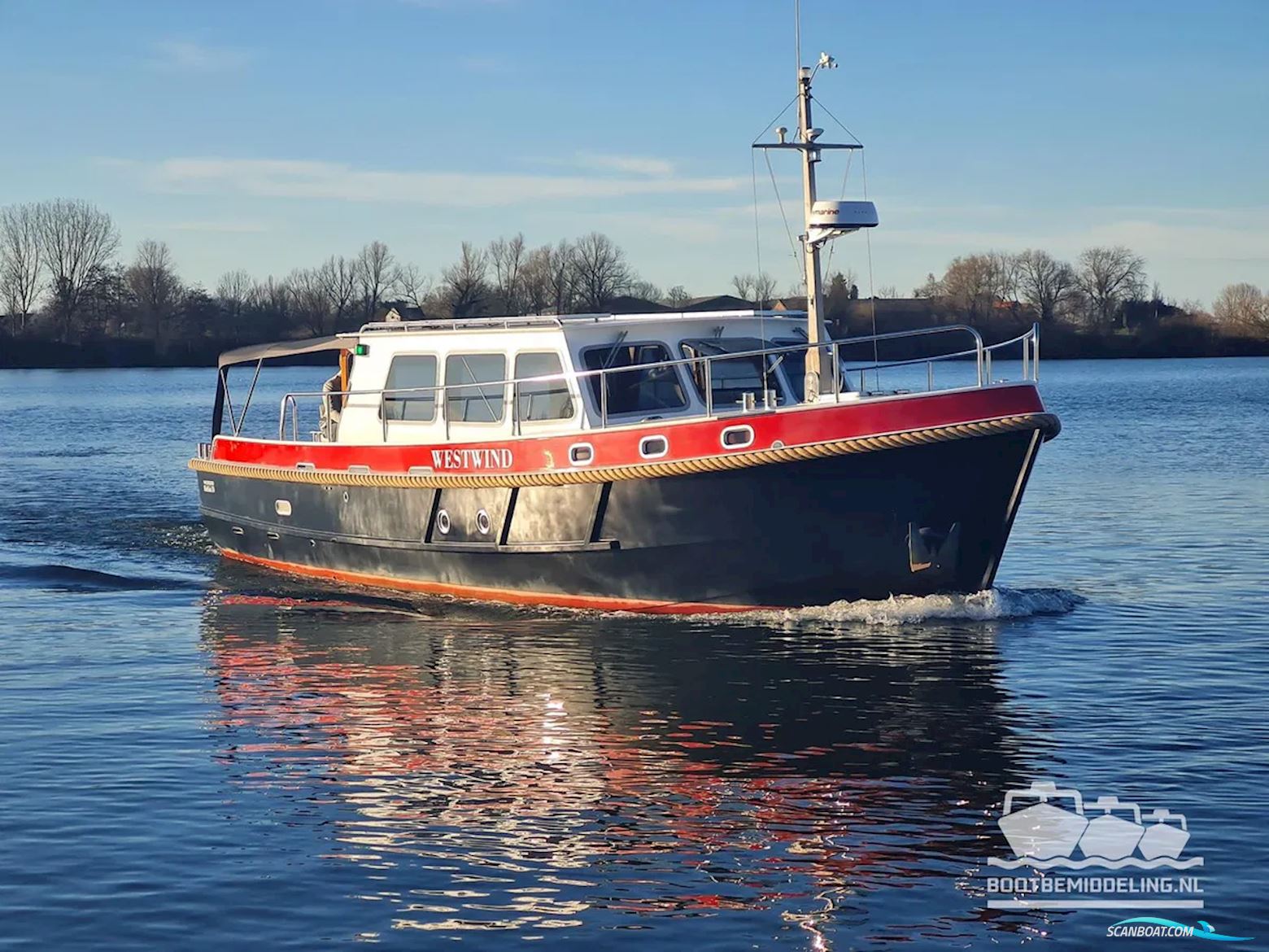 Barkas 11.00 OK Motorboot 1995, mit Nanni / Kubota motor, Niederlande