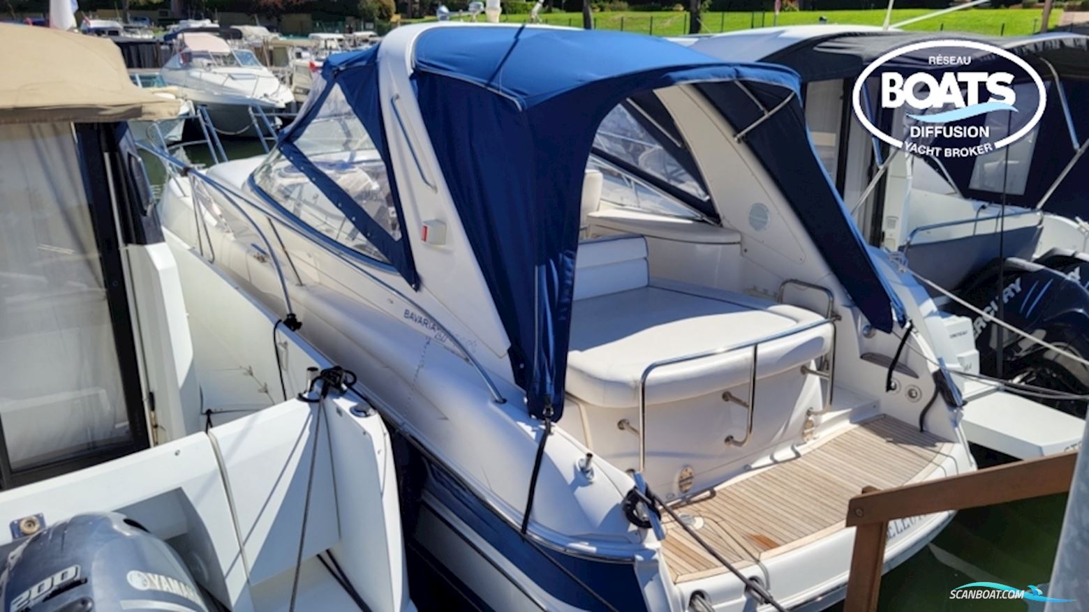 Bavaria 27 Sport Motorboot 2007, mit Volvo motor, Frankreich