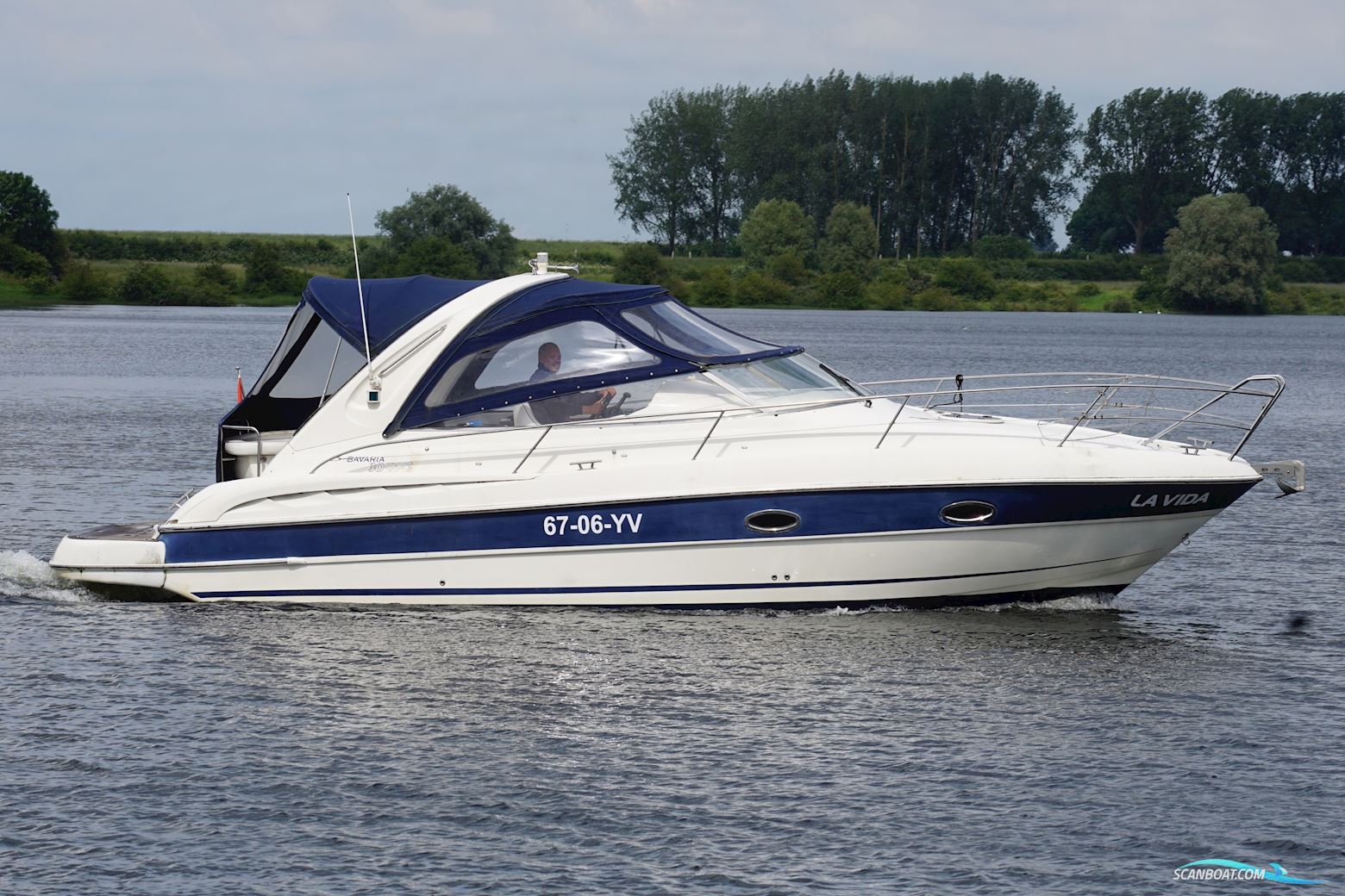 Bavaria 30 Sport Motorboot 2006, mit Volvo Penta motor, Niederlande