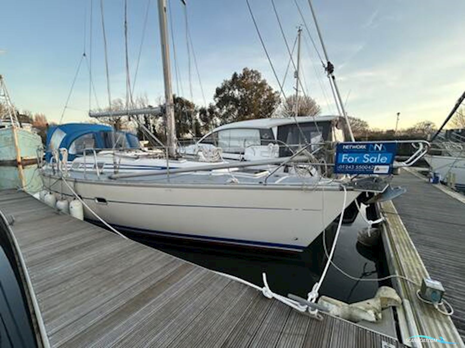 Bavaria 350 Motorboot 1992, mit Volvo Penta D1-30 motor, England