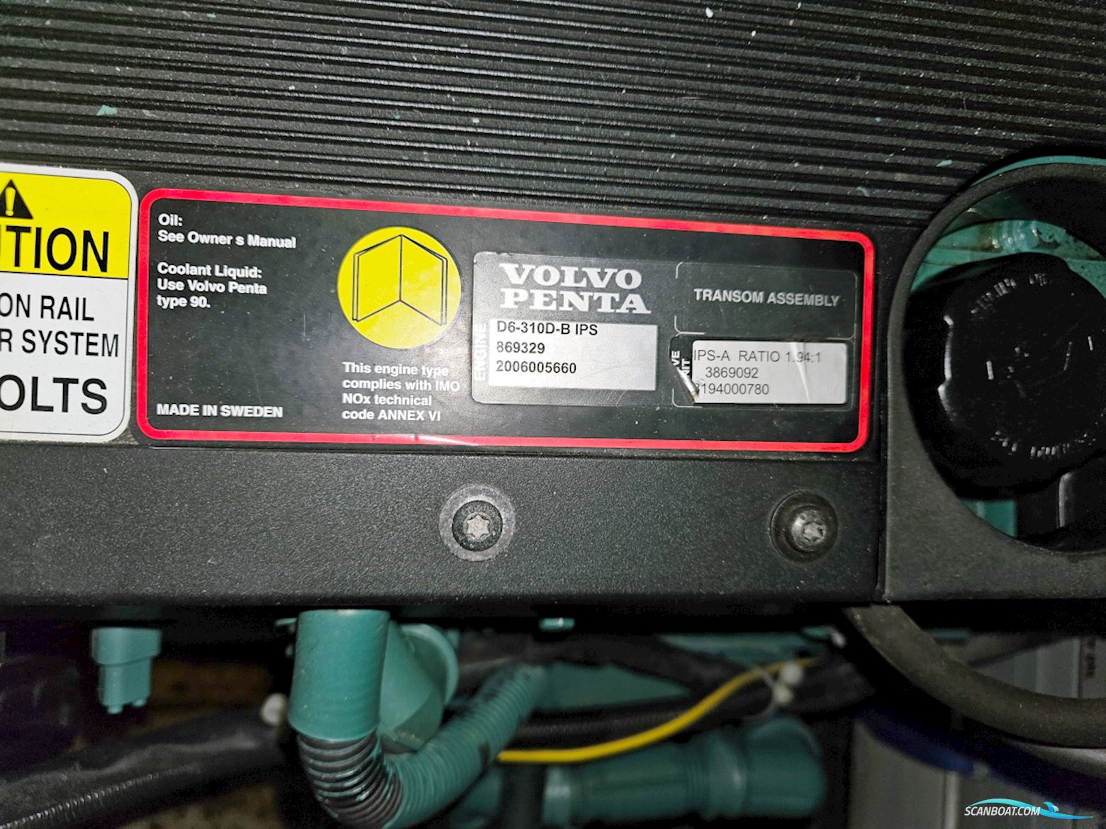 Bavaria 38 Sport Volvo Penta IPS-400 Joystick control