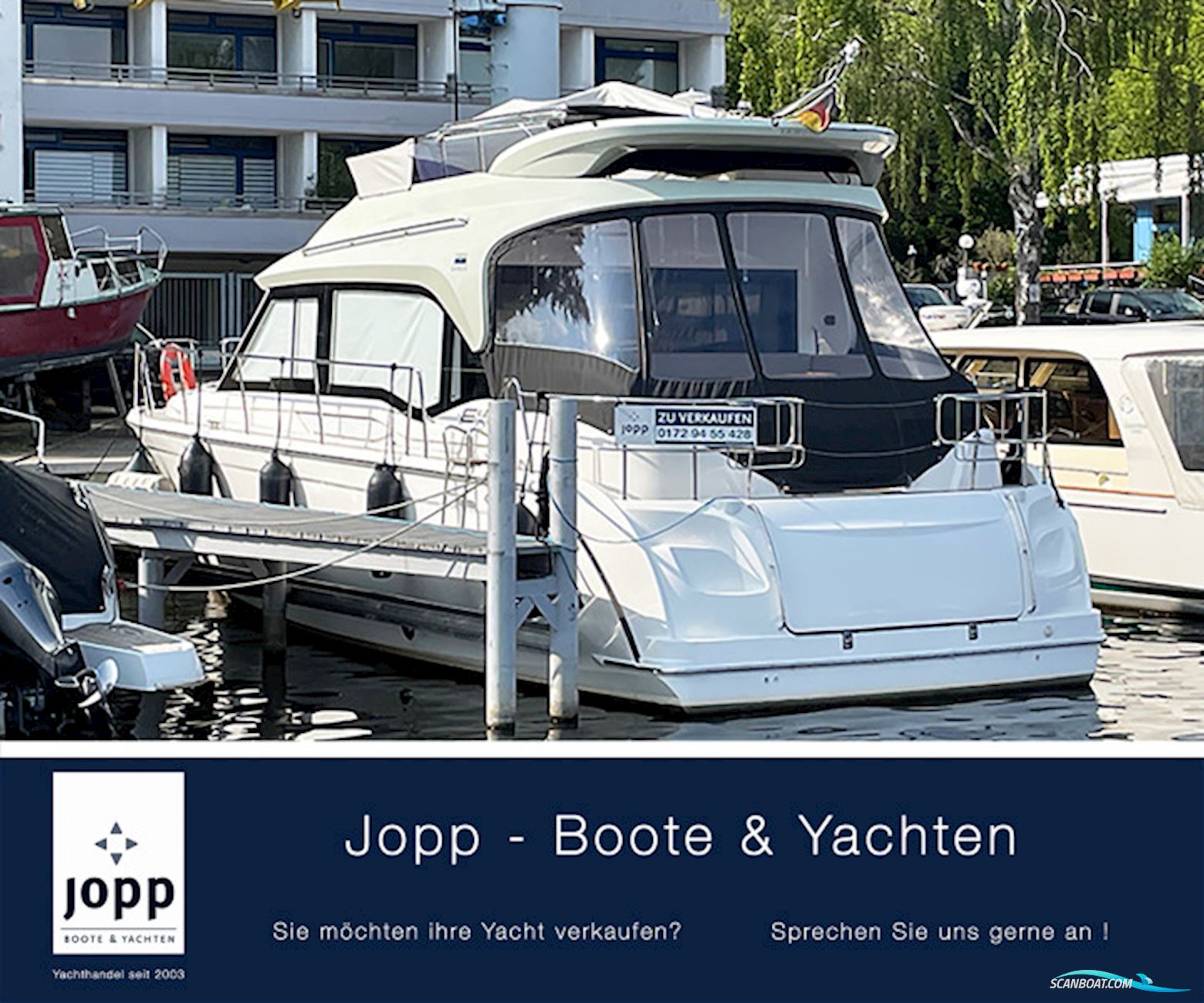 Bavaria E 40 Fly Motorboot 2016, mit Volvo Penta D4 motor, Deutschland