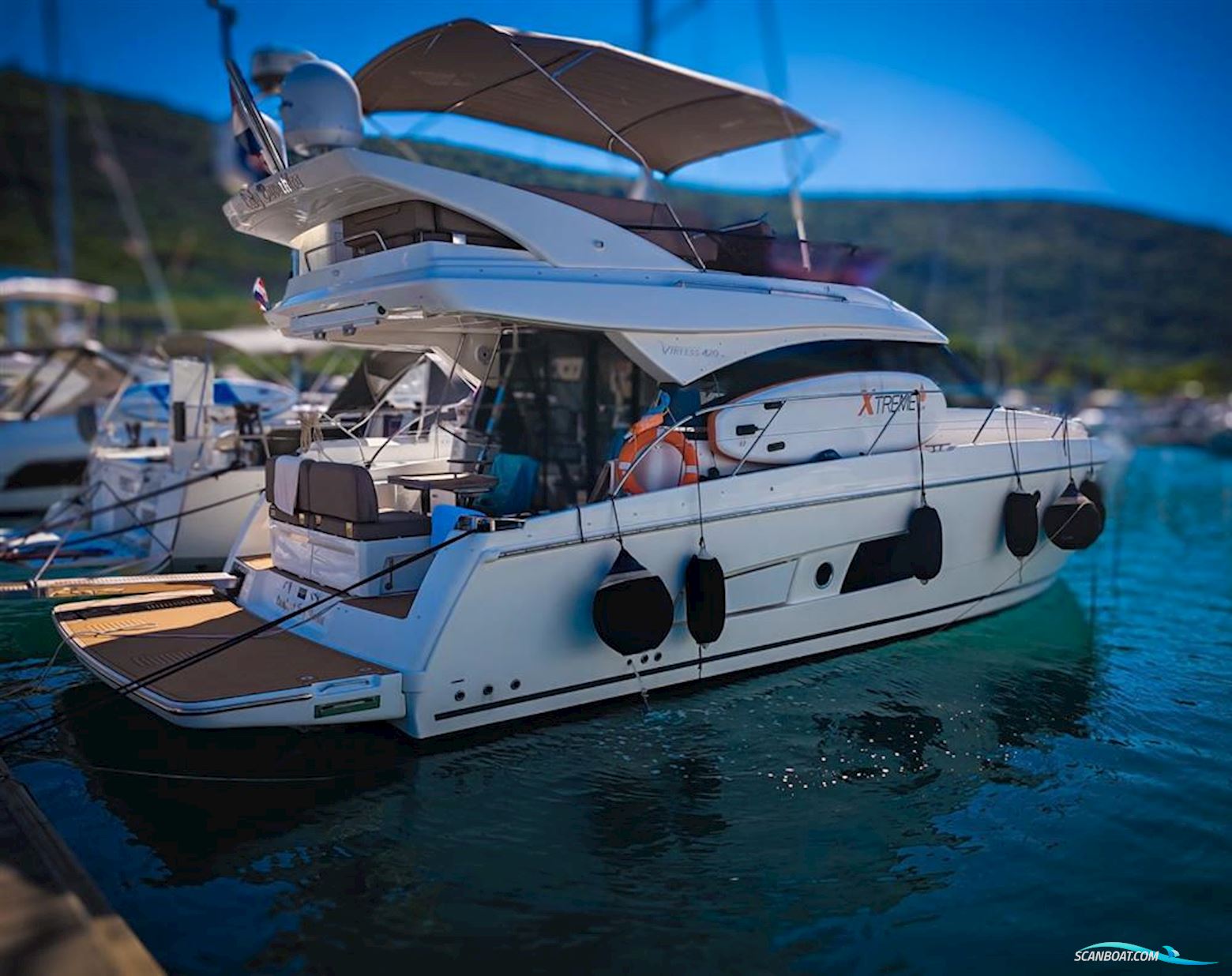 Bavaria Virtess 420 Fly Motorboot 2016, mit Volvo Penta IPS-600 motor, Kroatien