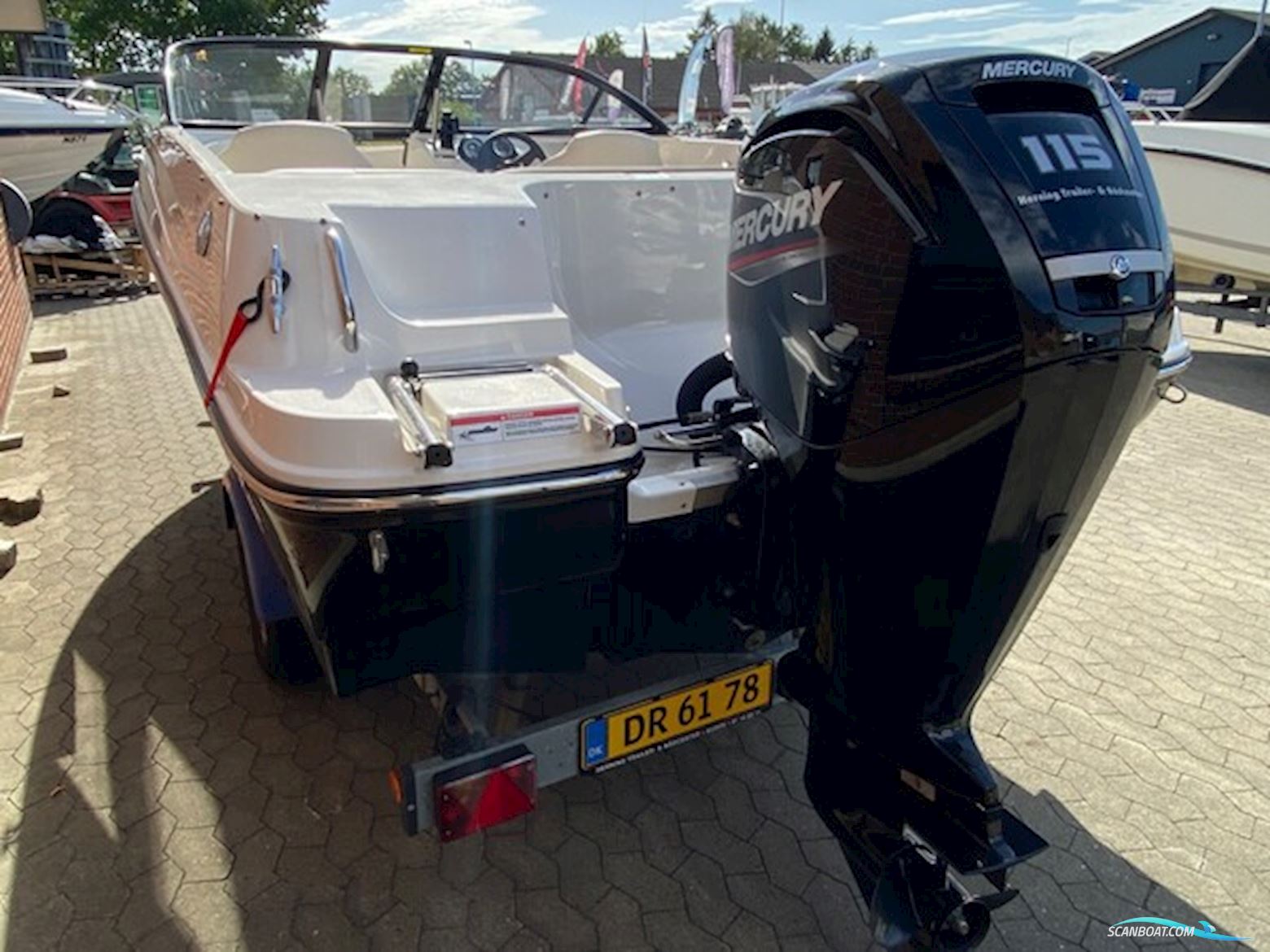 Bayliner 170 BR m/Mercury F115 hk Efi og Brenderup Trailer