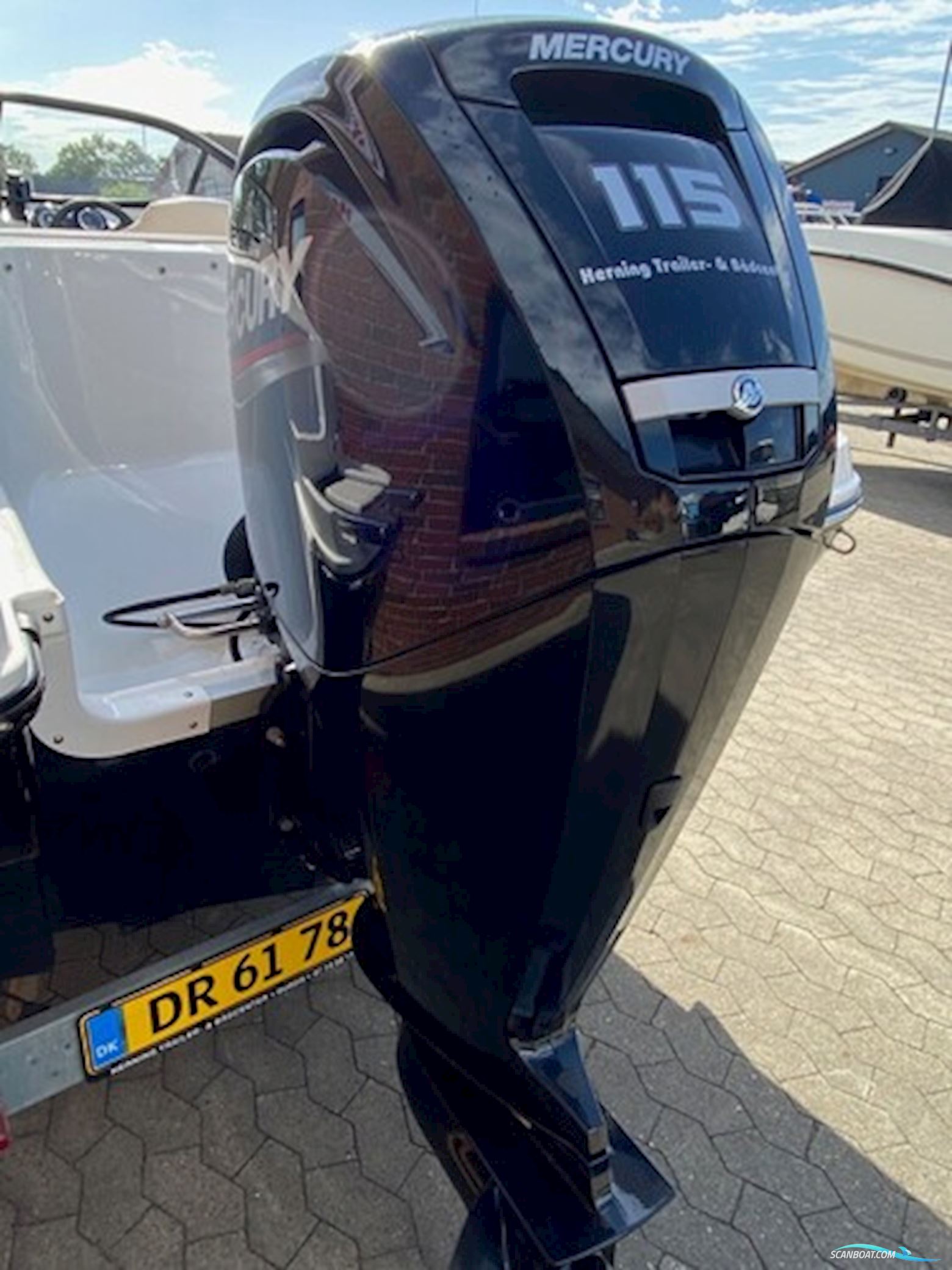 Bayliner 170 BR m/Mercury F115 hk Efi og Brenderup Trailer