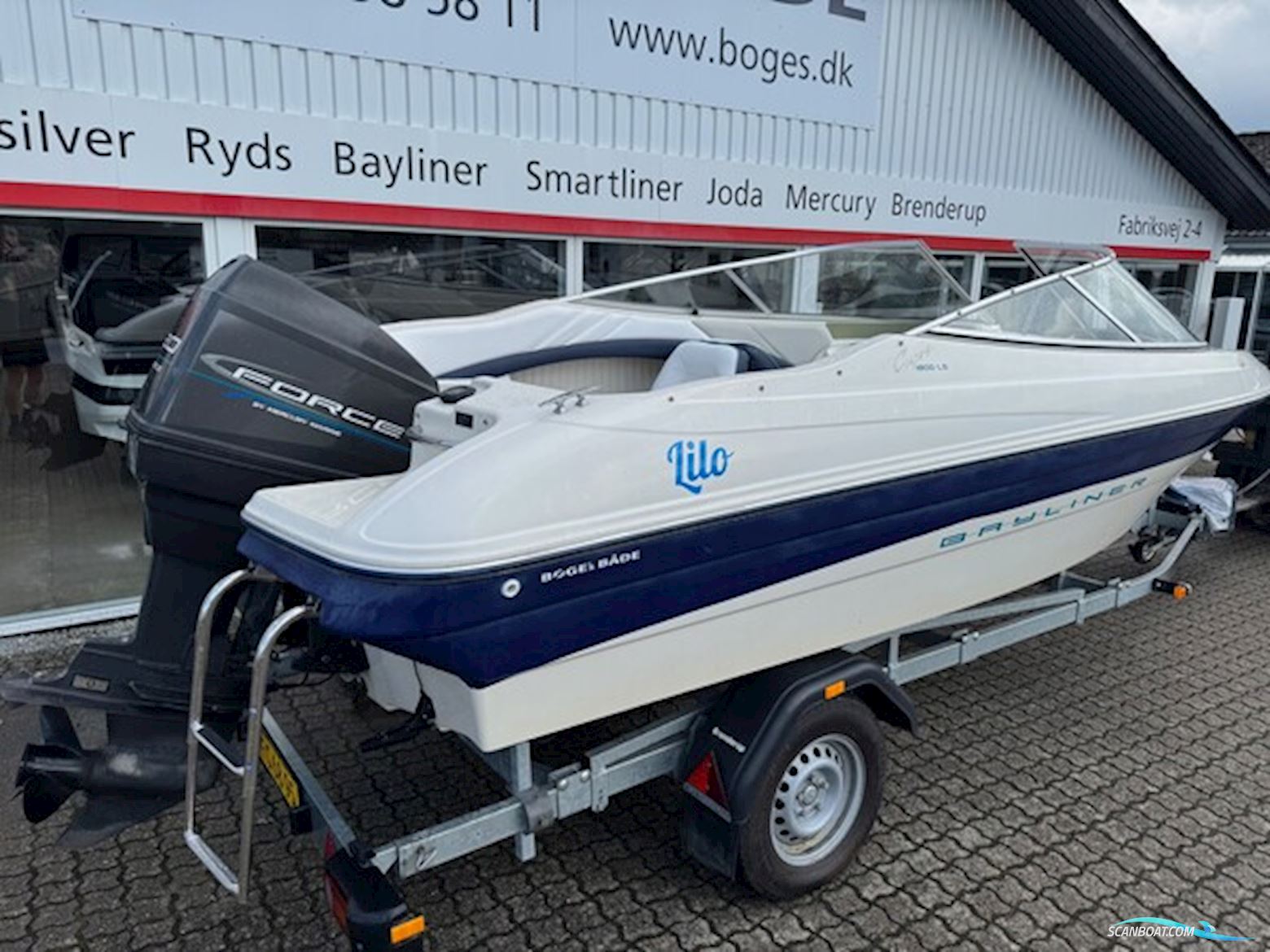 Bayliner 1802 Capri LS Bowrider Med 120 hk Mercury Force - Sælges Engros