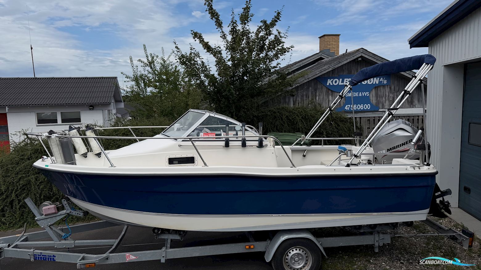 Bayliner 2052 Trophy Motorboot 2007, mit Mariner Four Stroke motor, Dänemark