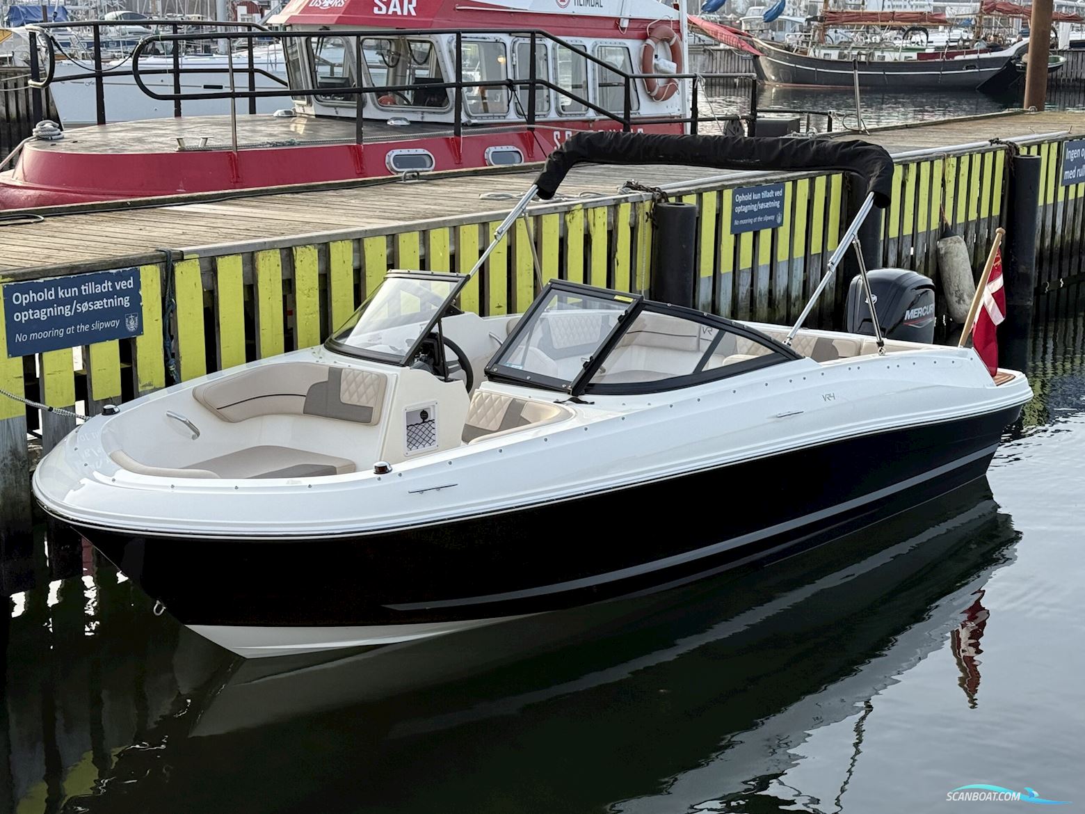 Bayliner Bowrider VR4, Som ny, Solgt Motorboot 2022, mit Mercury 115 HK CT motor, Dänemark