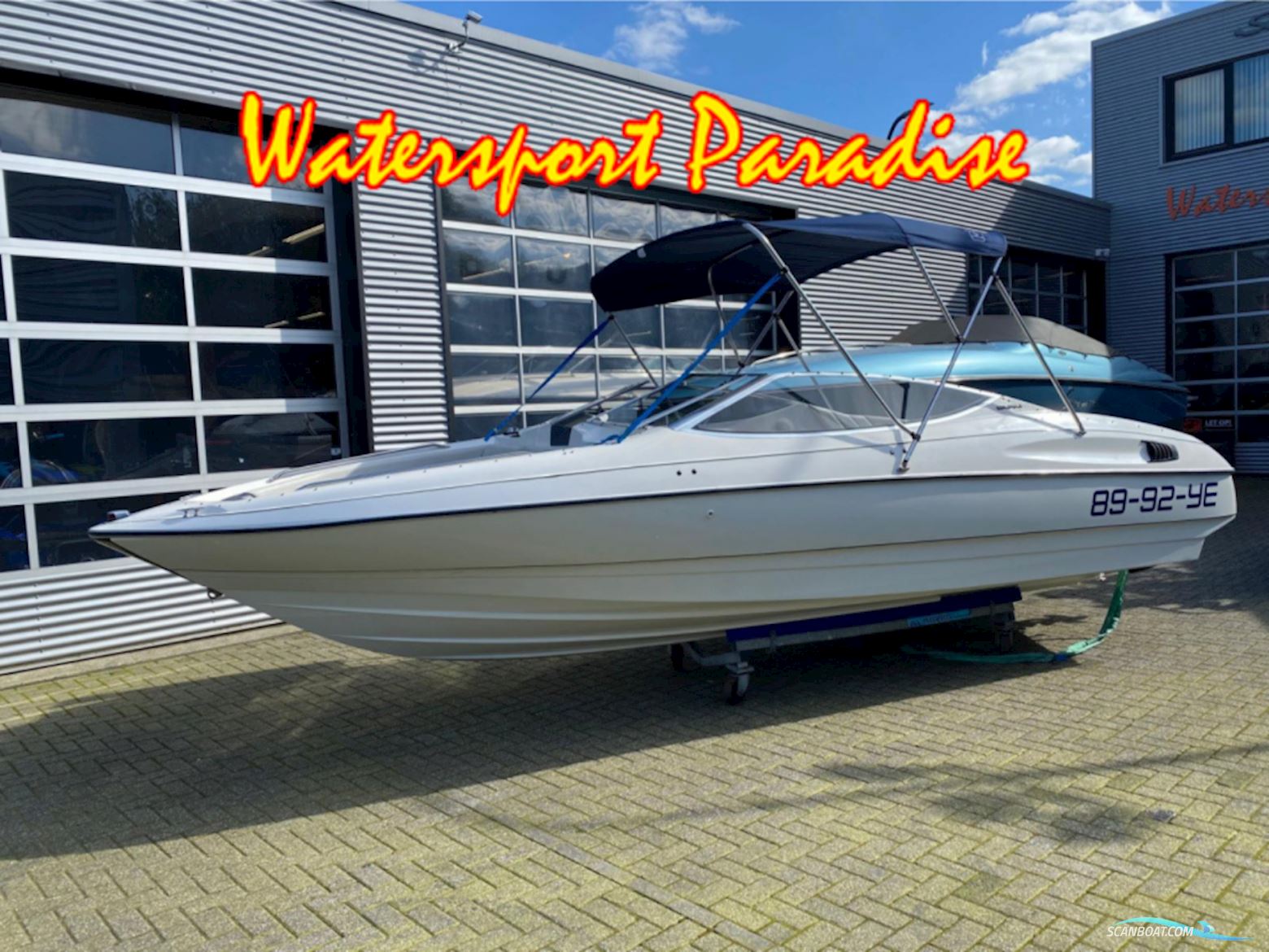 Bayliner Capri Bowrider Motorboot 1990, mit Mercruiser motor, Niederlande