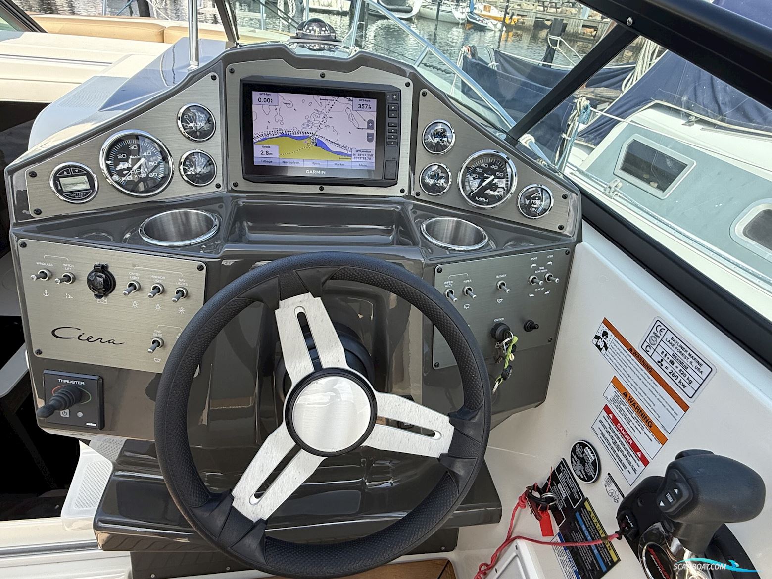 Bayliner Ciera 8, Som ny, Med Havneplads I Gilleleje